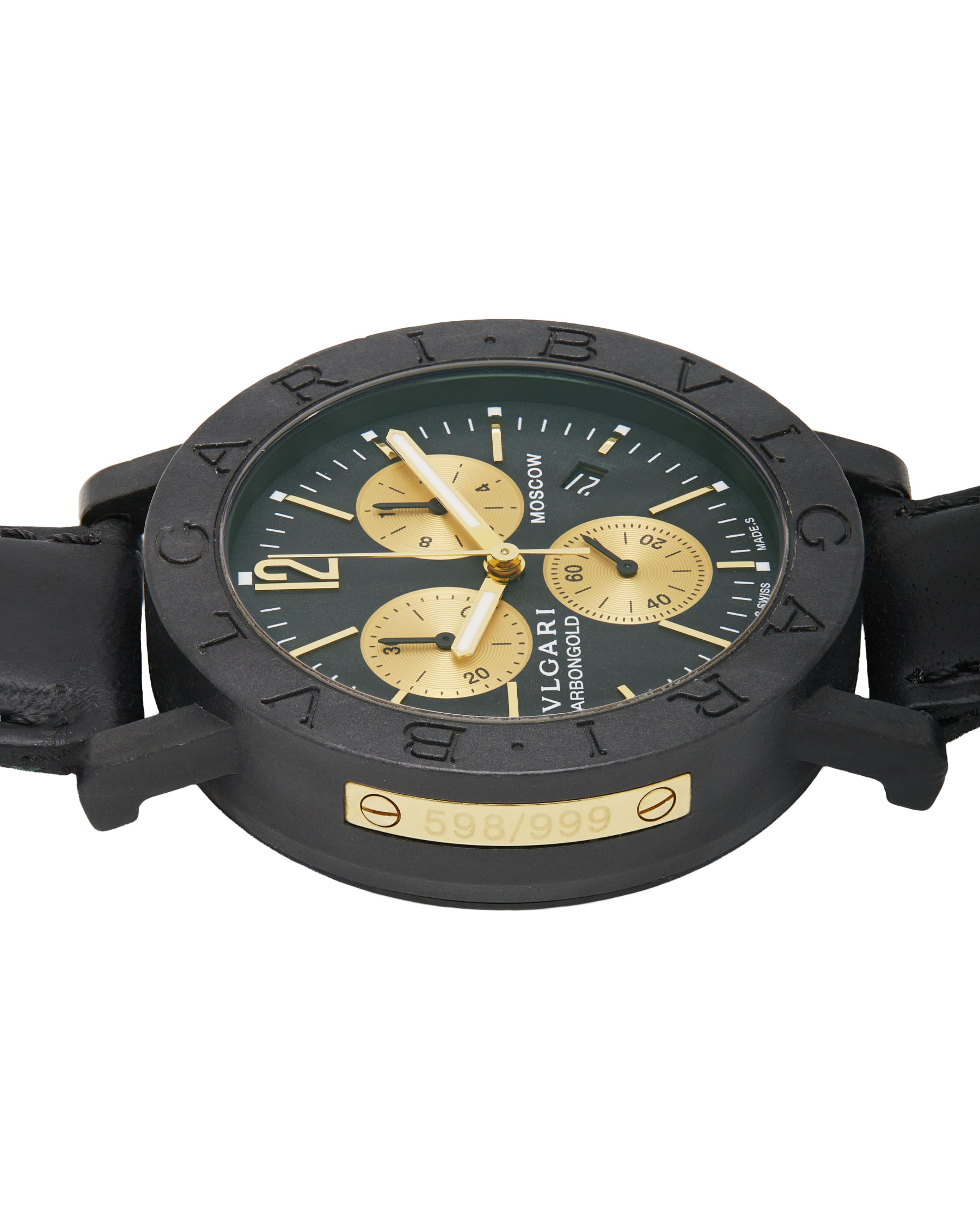 Orologio bulgari bulgari carbongold moscow ref 38clch-3
