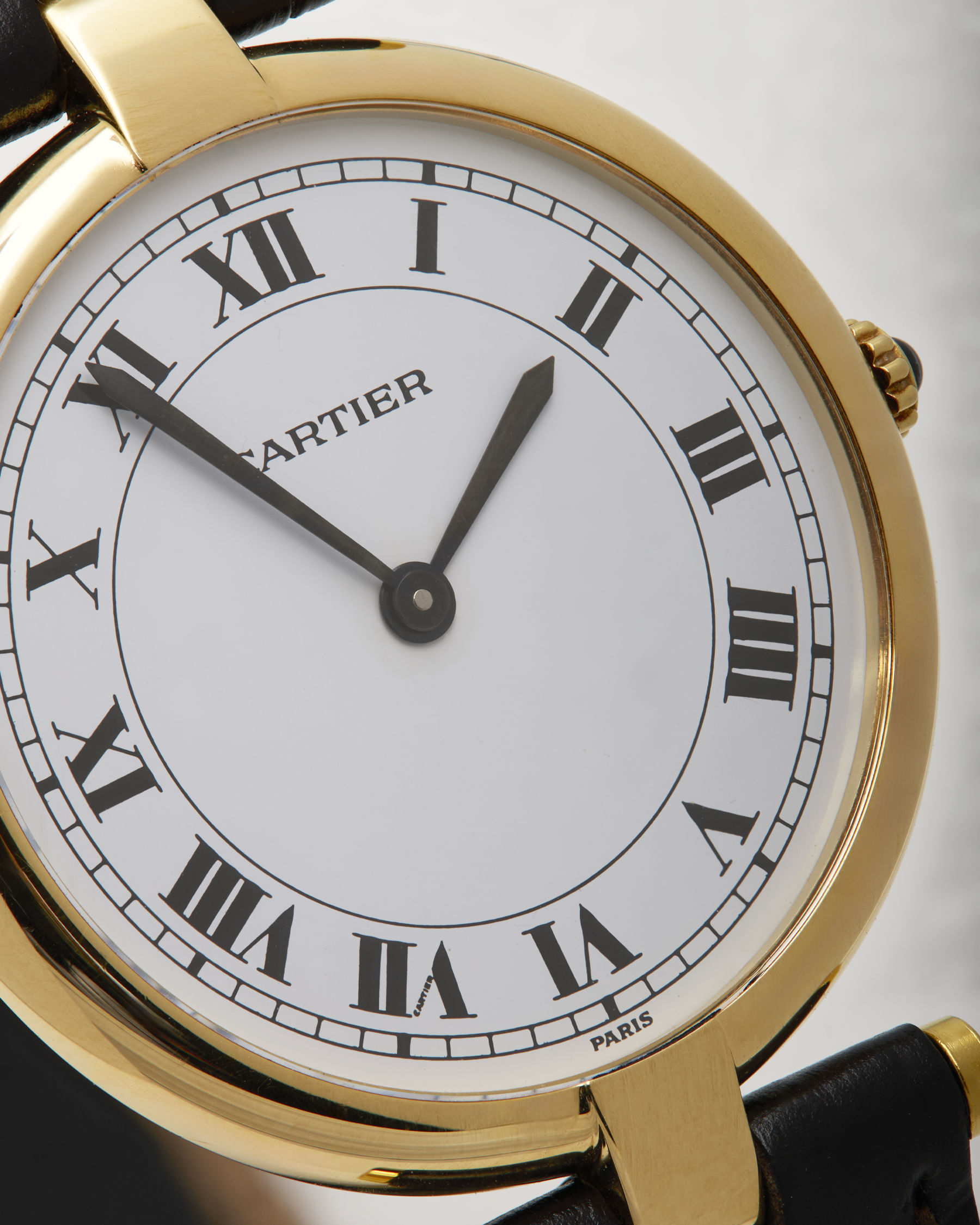 Cartier vendome paris 18 kt 30mm ref 8100-2