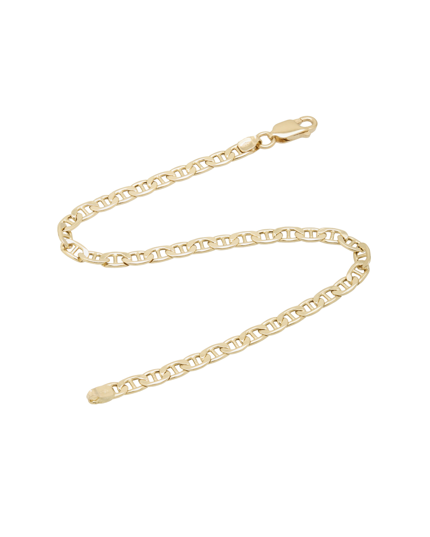 Bracciale maglia marinara oro giallo 18 kt-2
