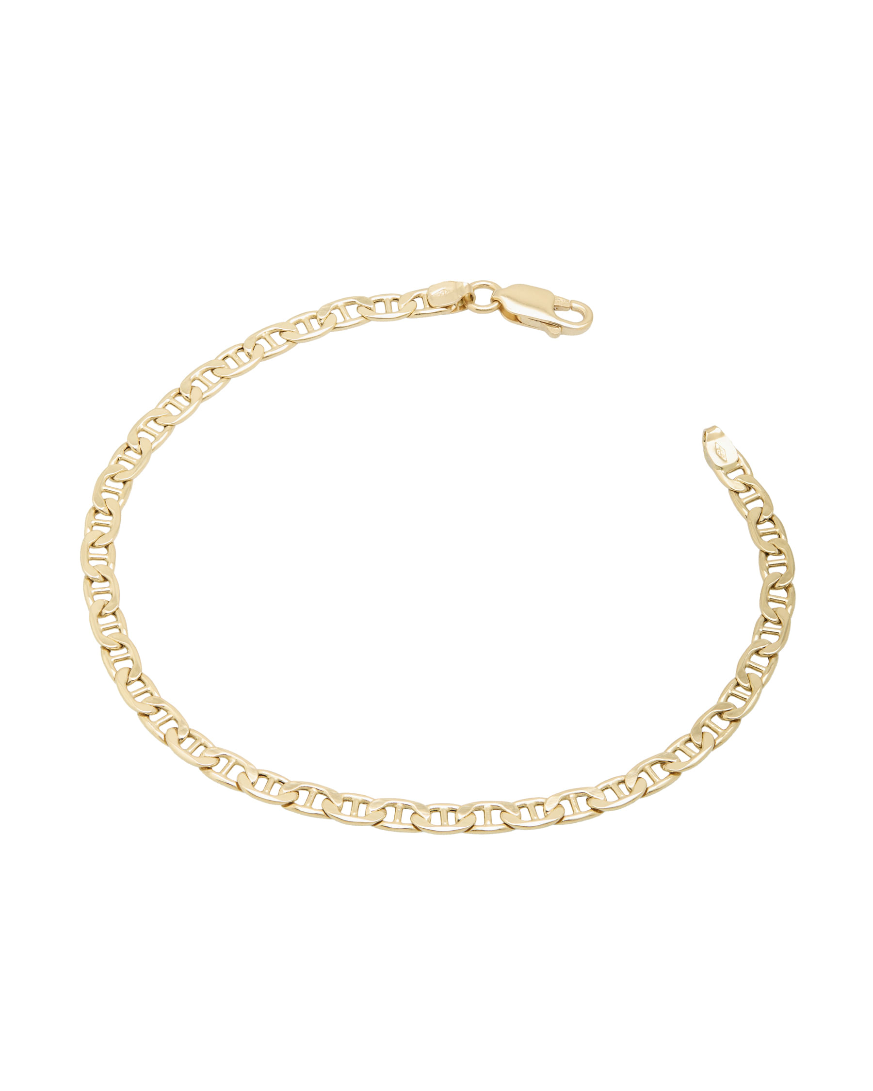 Bracciale maglia marinara oro giallo 18 kt-1