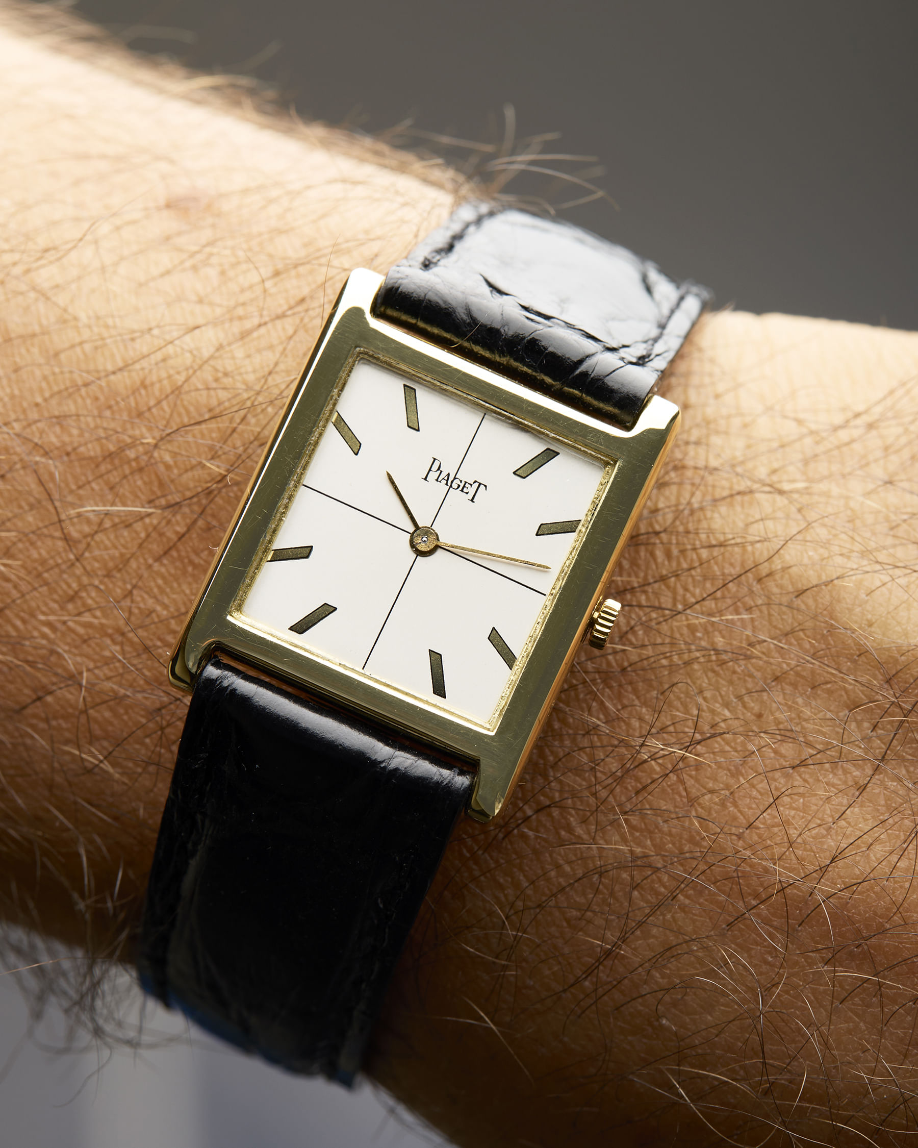 Piaget tank oro giallo 18 kt 23 mm ref 908-9