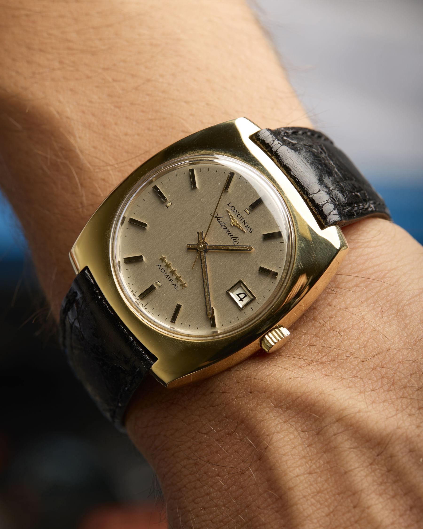 Longines admiral automatic 38mm oro 18kt cal 506-6