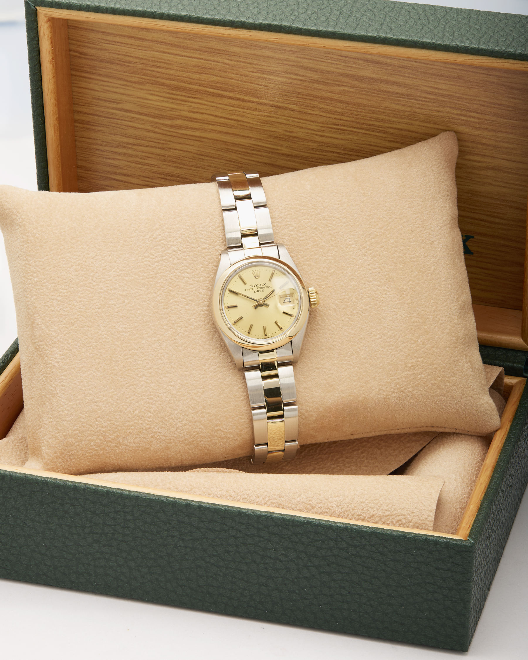 Rolex lady date 26mm steel & gold oyster ref 6916-5