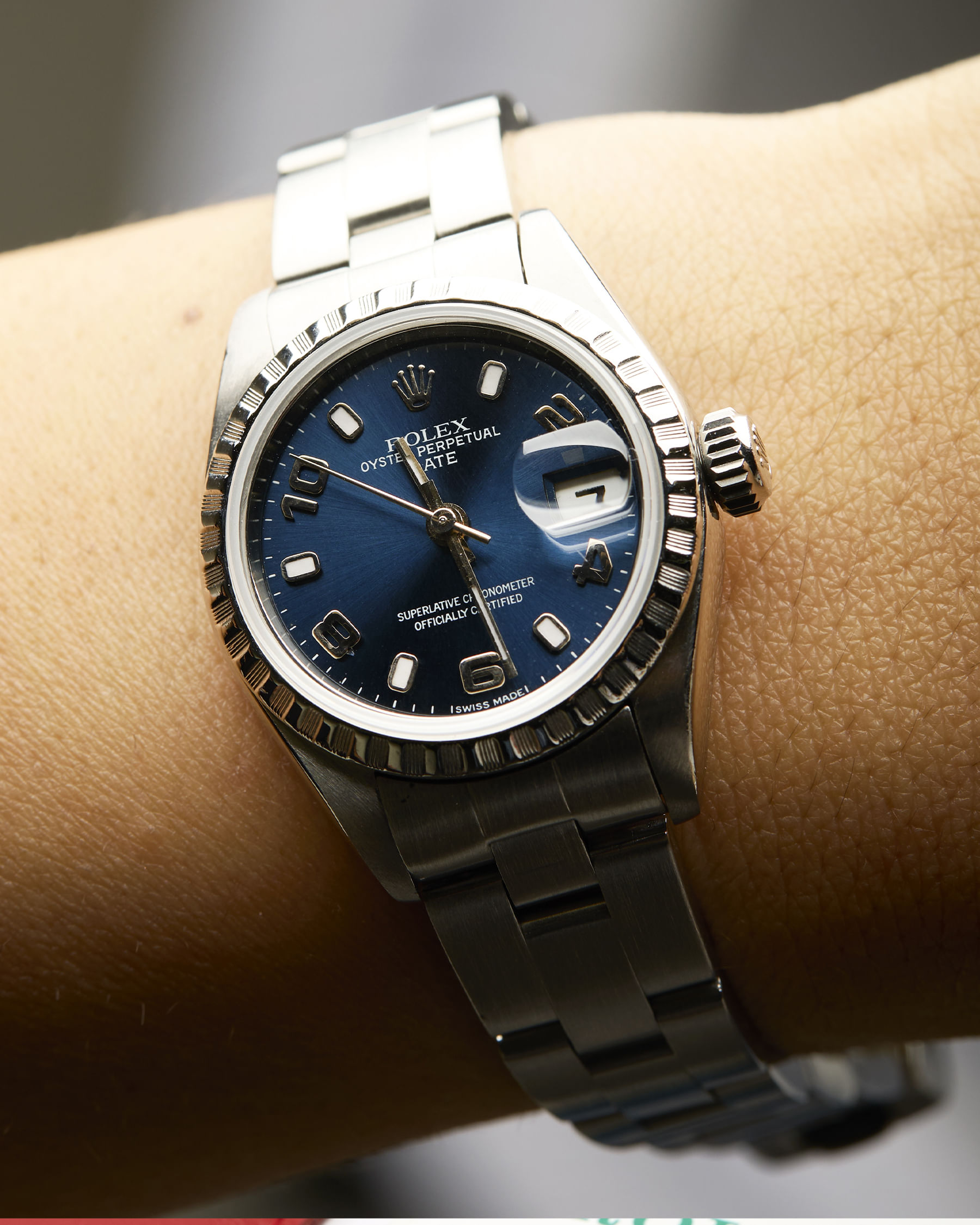 Rolex oyster perpetual lady date 26 mm ref 79240-7
