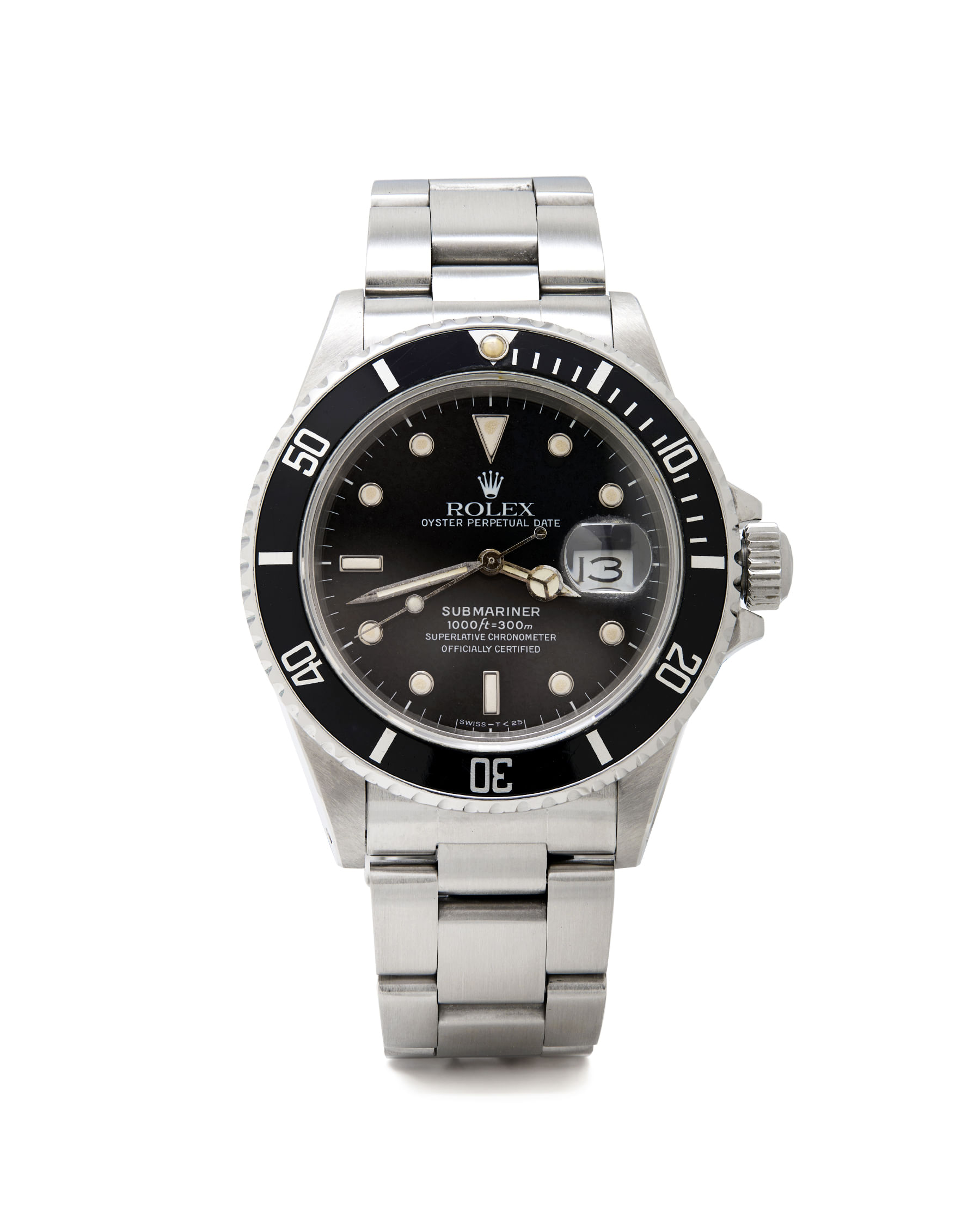 Rolex submariner date transitional 168000 prima serie ref 168000-1