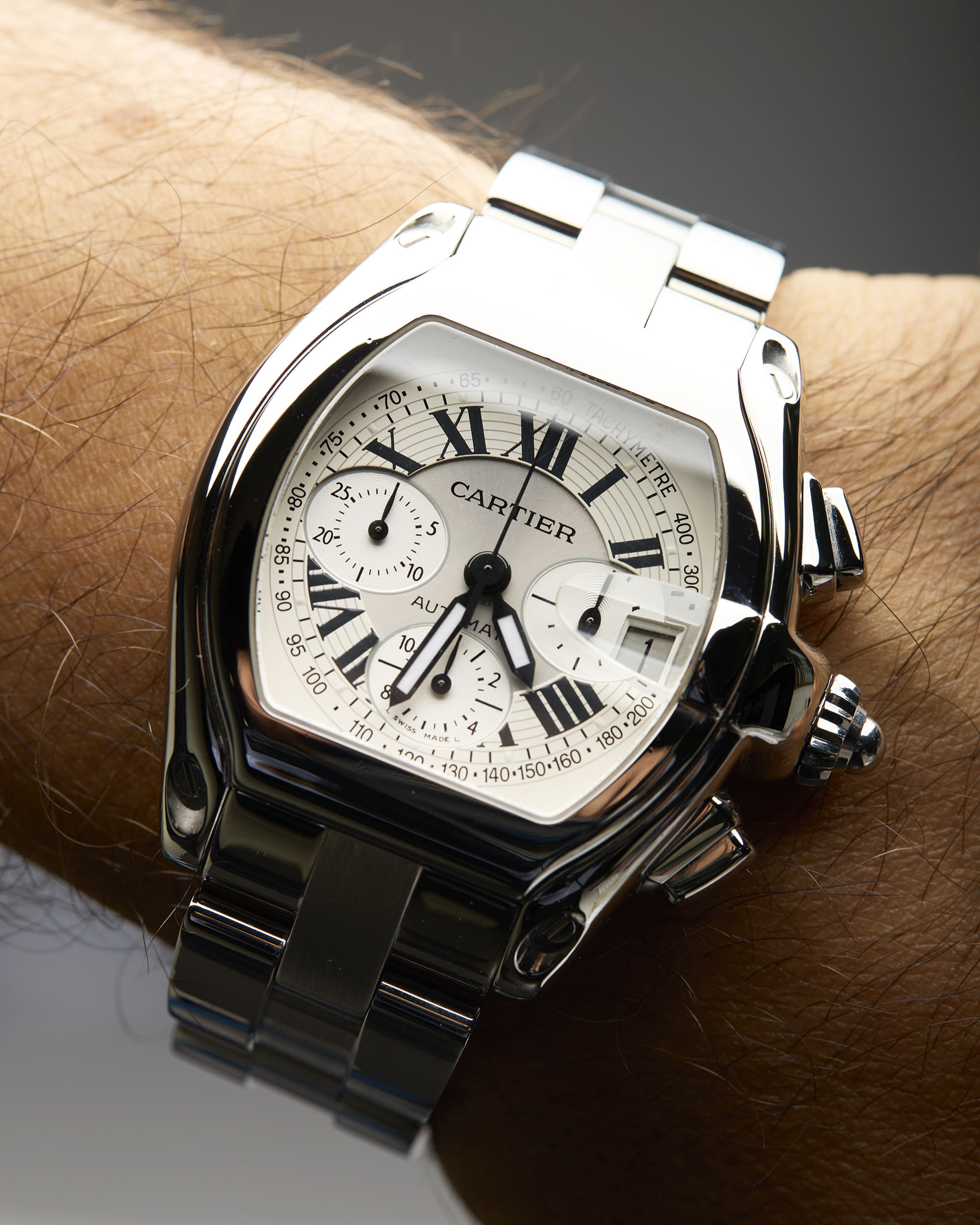 Cartier roadster chronograph xl 40 mm automatic ref 2618-7