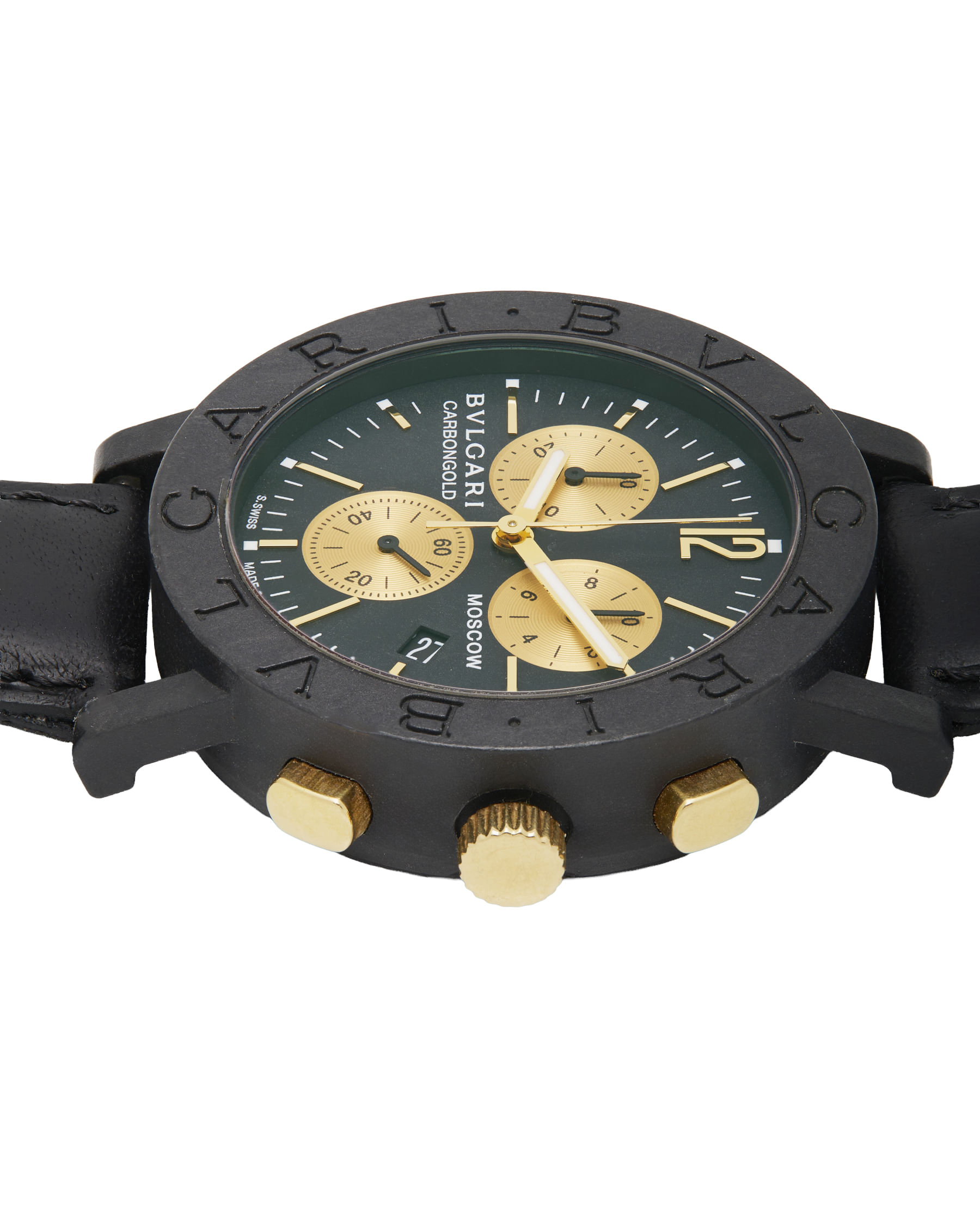 Orologio bulgari bulgari carbongold moscow ref 38clch-4