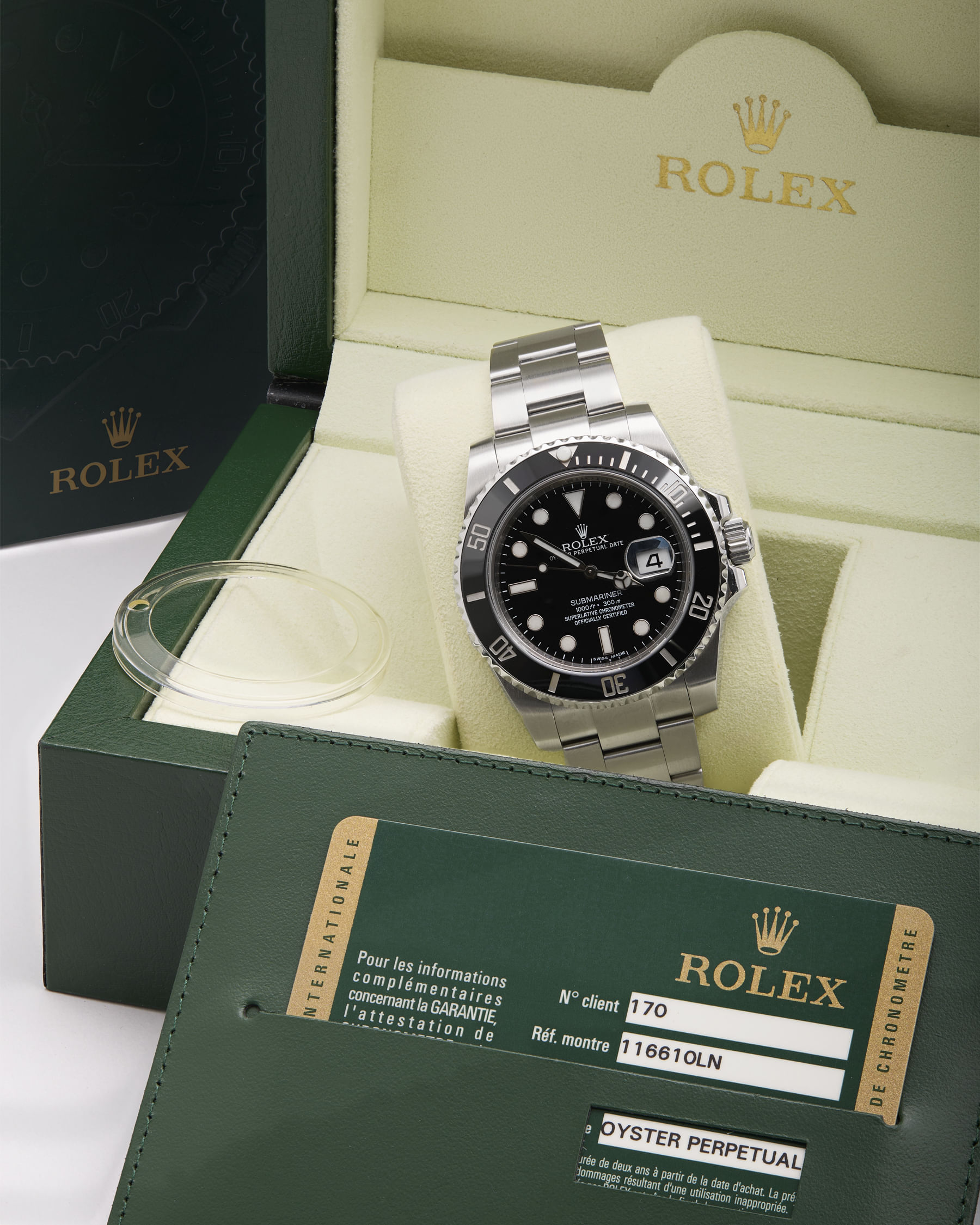 Rolex submariner date ref 116610ln 40 mm full set-5