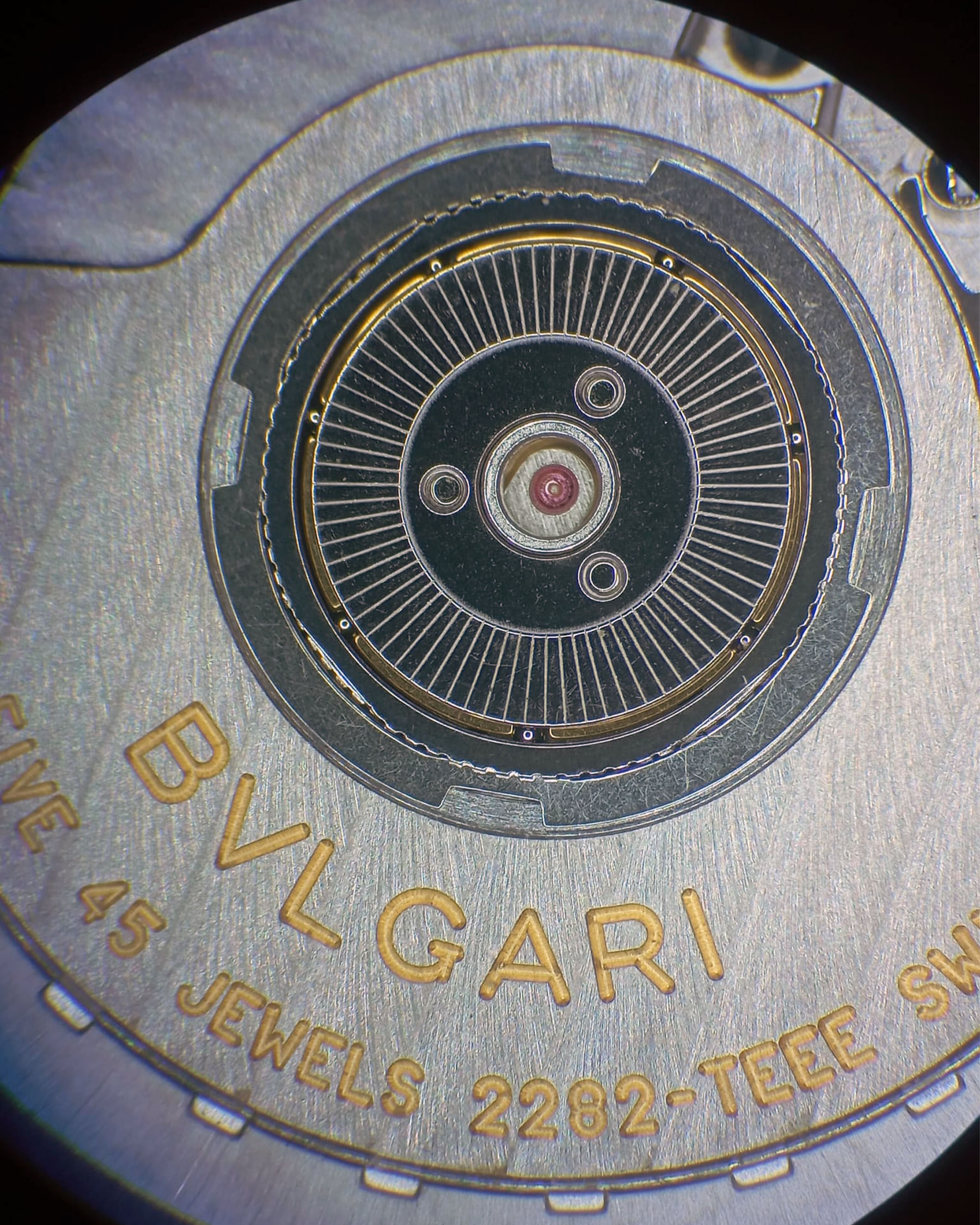 Bulgari diagono scuba diagono chronograph 38 mm ref scb38s-6