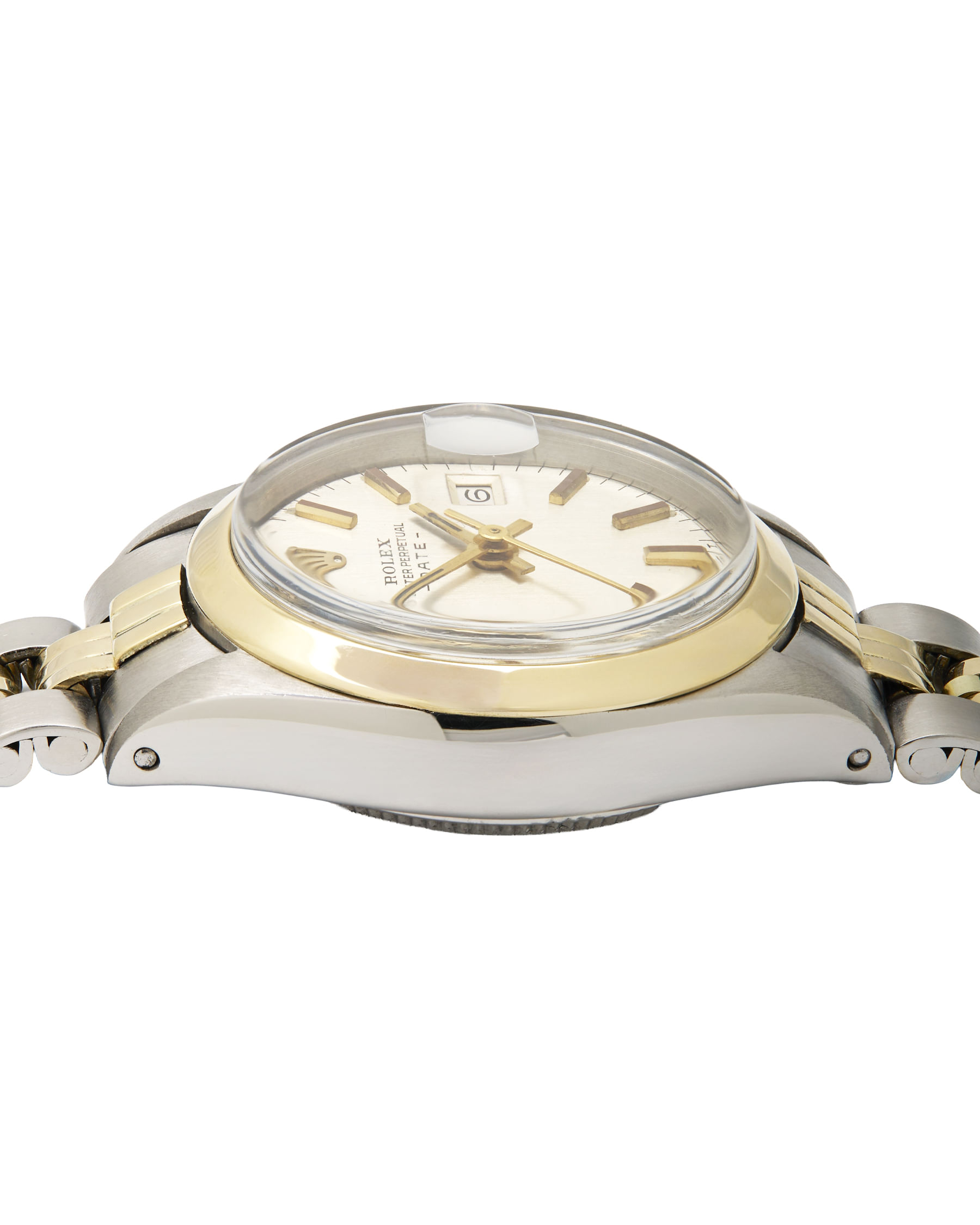 Rolex lady oyster perpetual date steel gold 26mm ref 6916-2