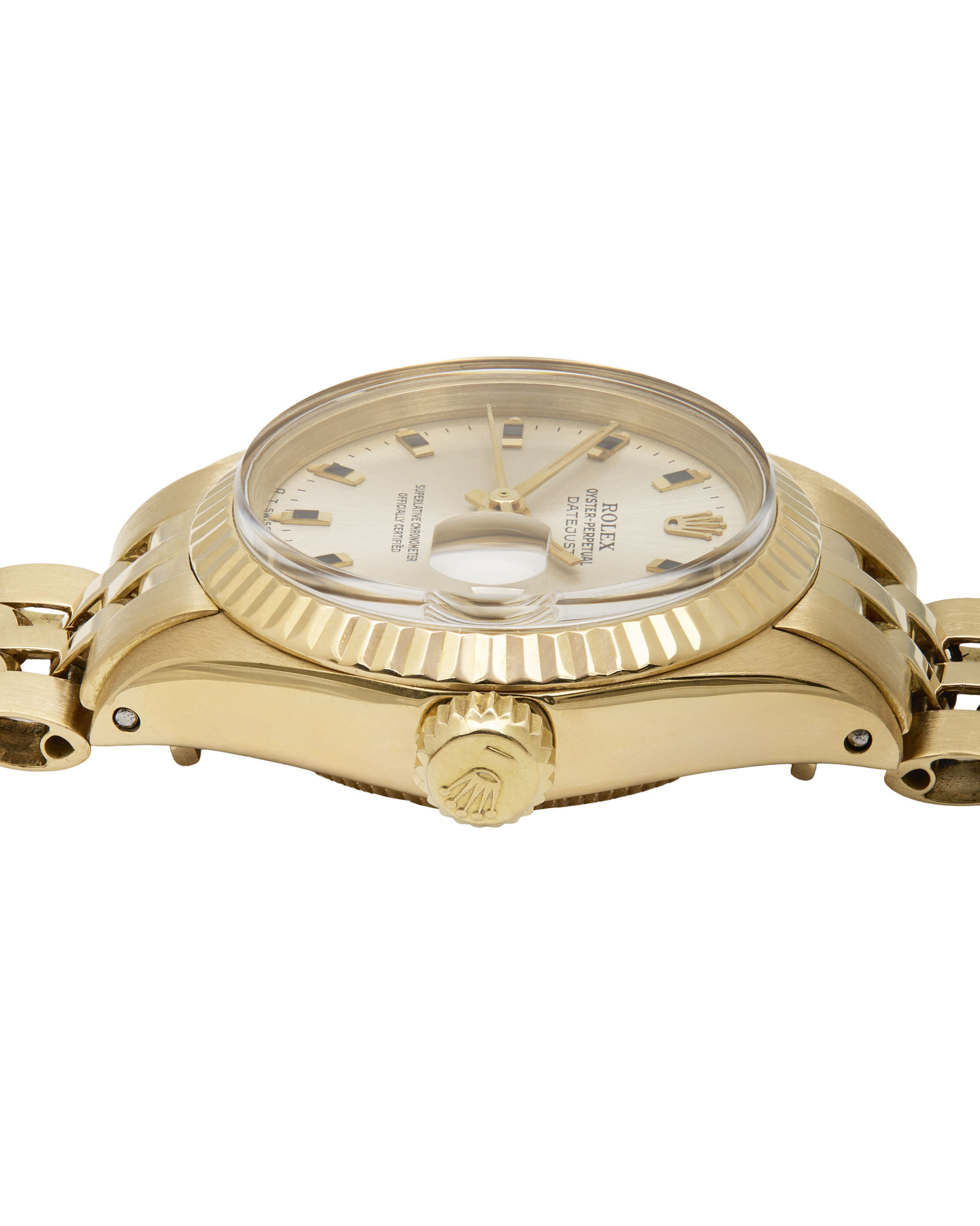 Rolex lady-datejust 26 mm yellow gold jubilee 18 kt ref 6917-3