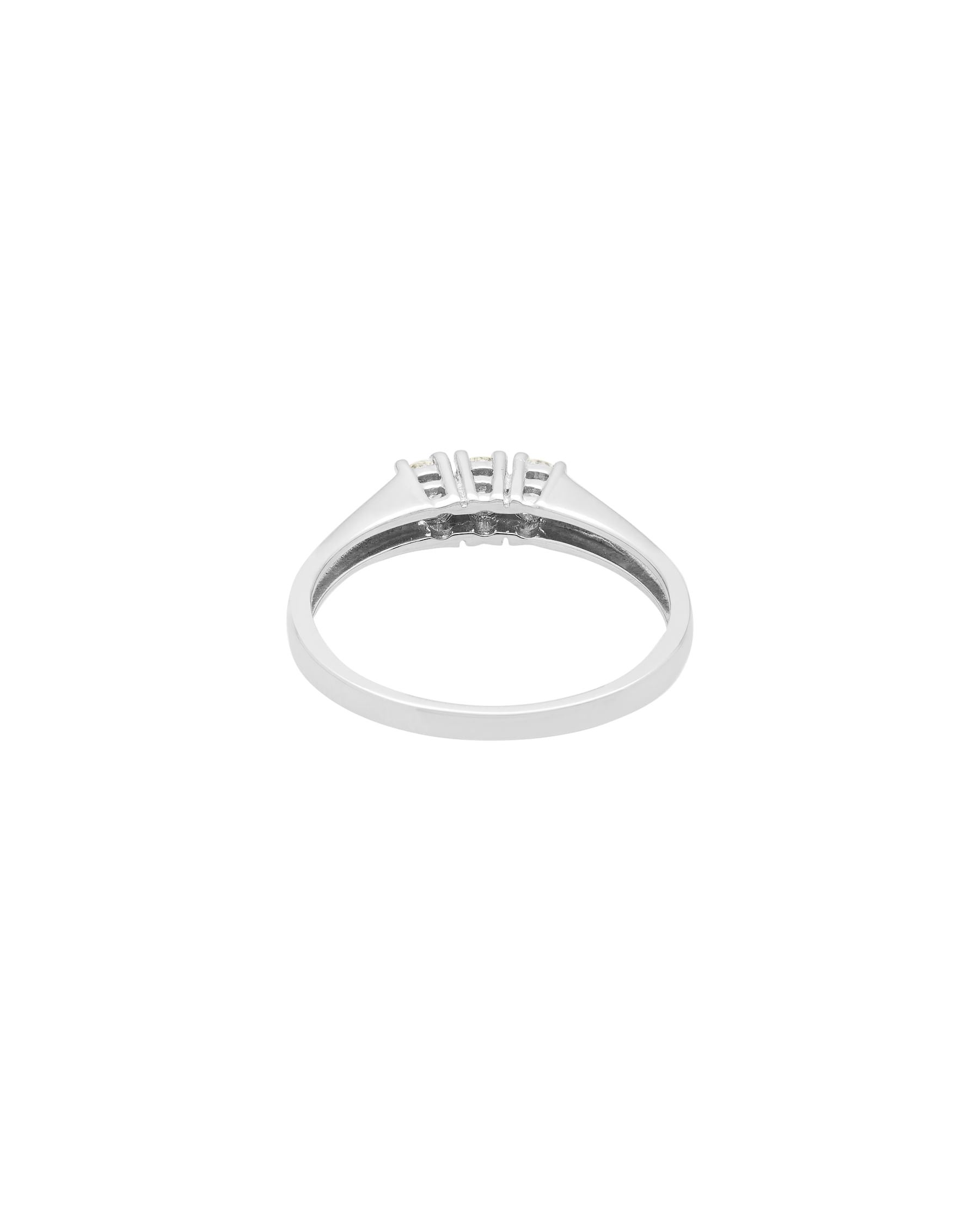 Anello trilogy oro bianco con diamanti 0,27 ct-3