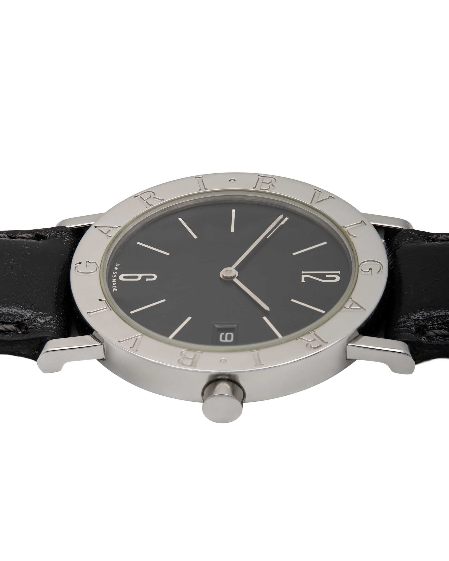 Bulgari bulgari black dial ref bb33sld-3