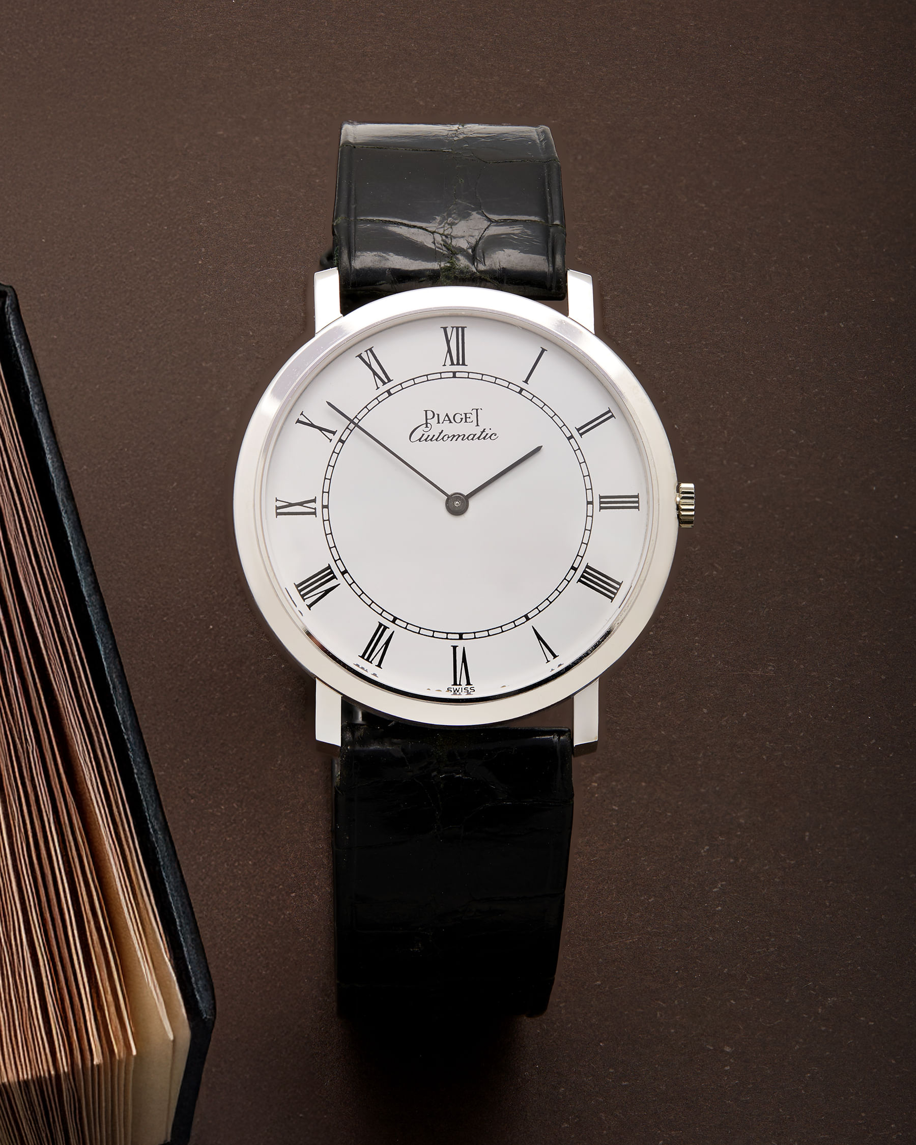 Piaget automatic ultrathin ref 12603 white gold 18kt 32 mm cal. 12p1-2