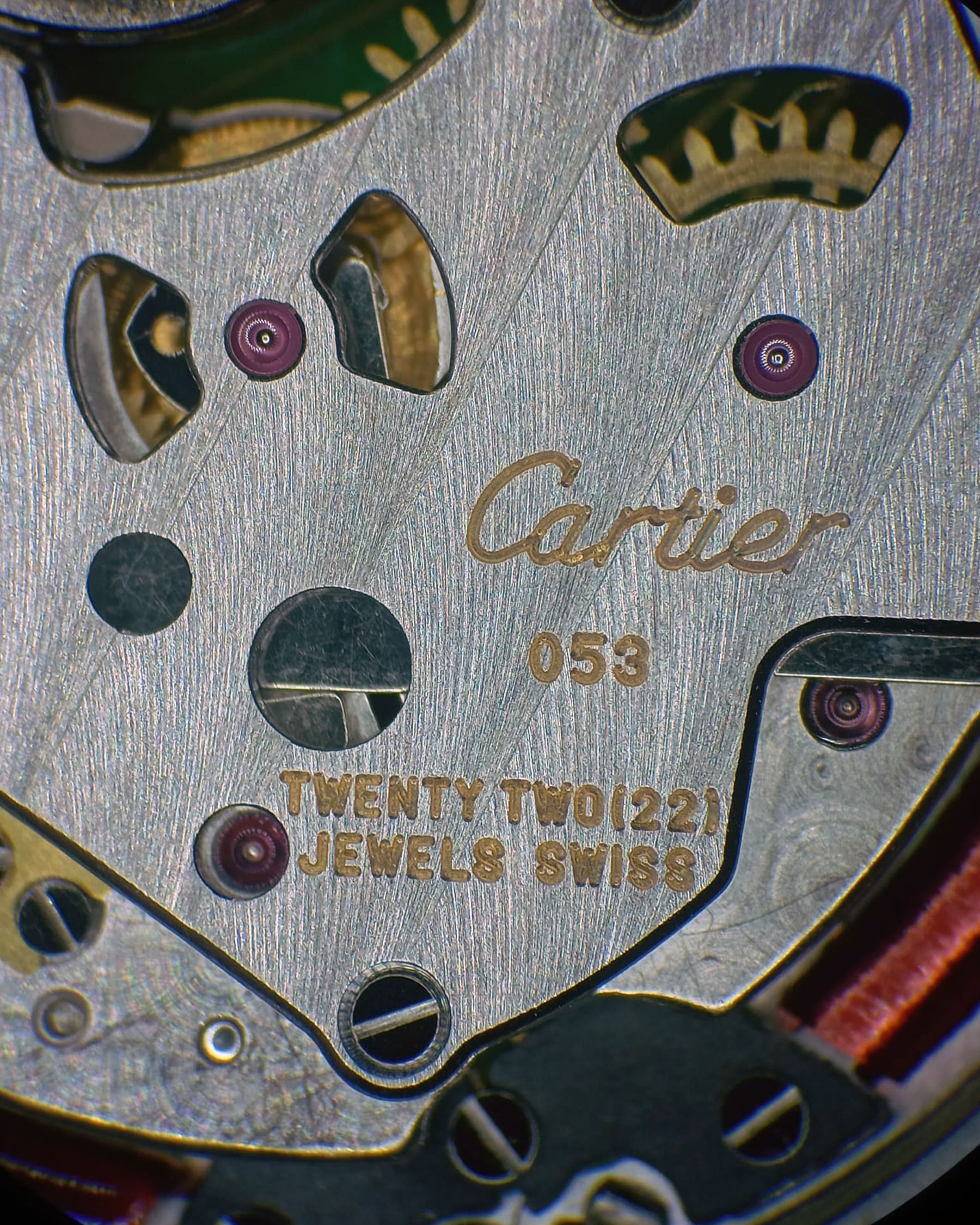 Cartier pasha chronograph 38 mm quartz ref. 4030-6
