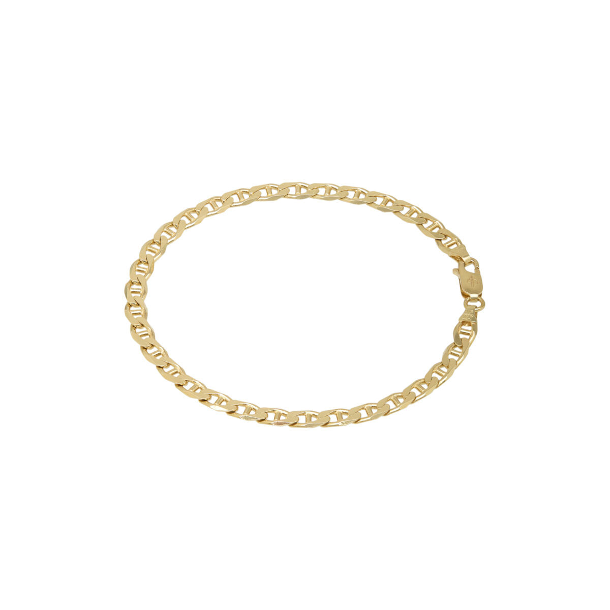 Bracciale maglia marina in oro giallo 18kt-1