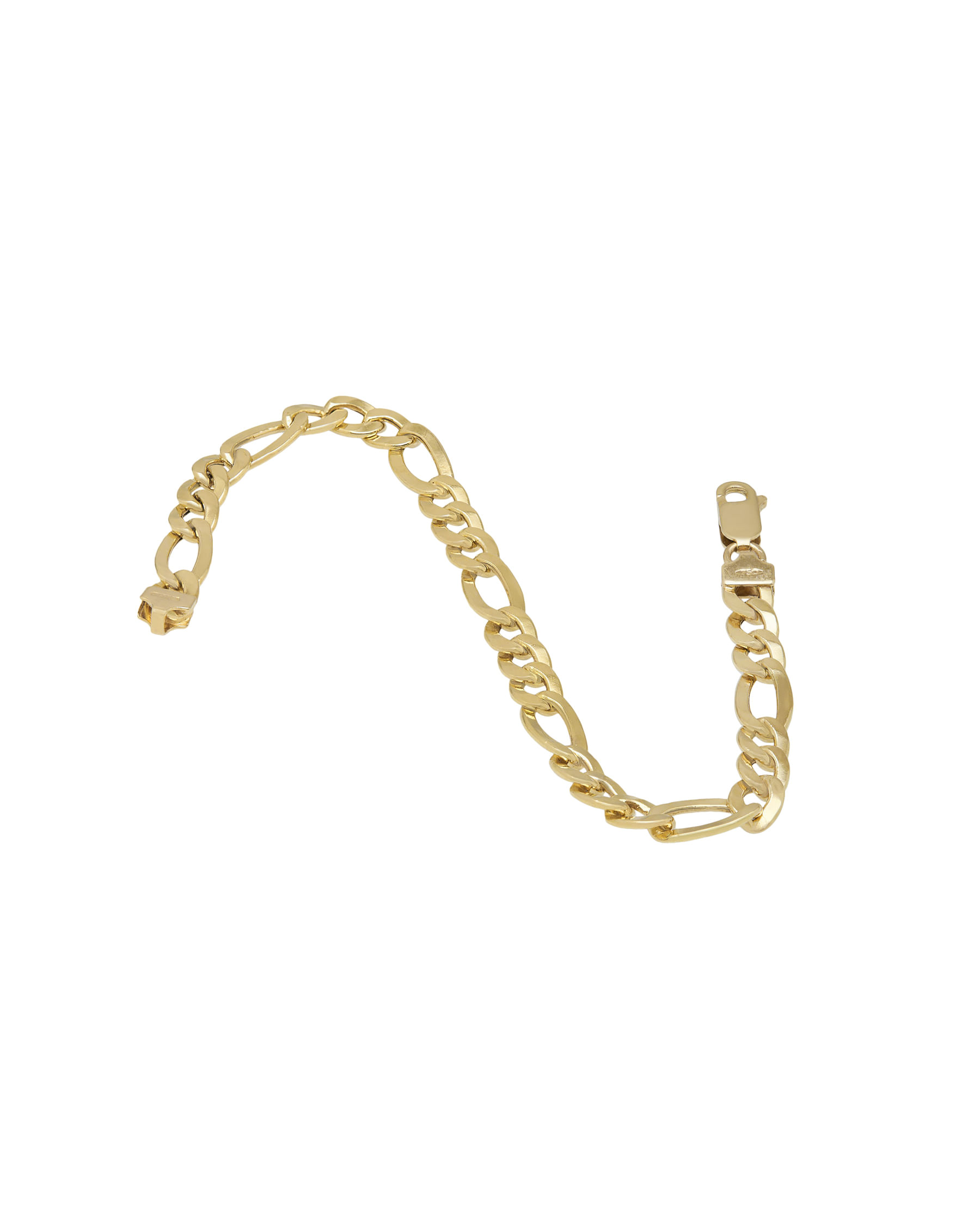 Bracciale tre più uno in oro giallo 18 kt-2