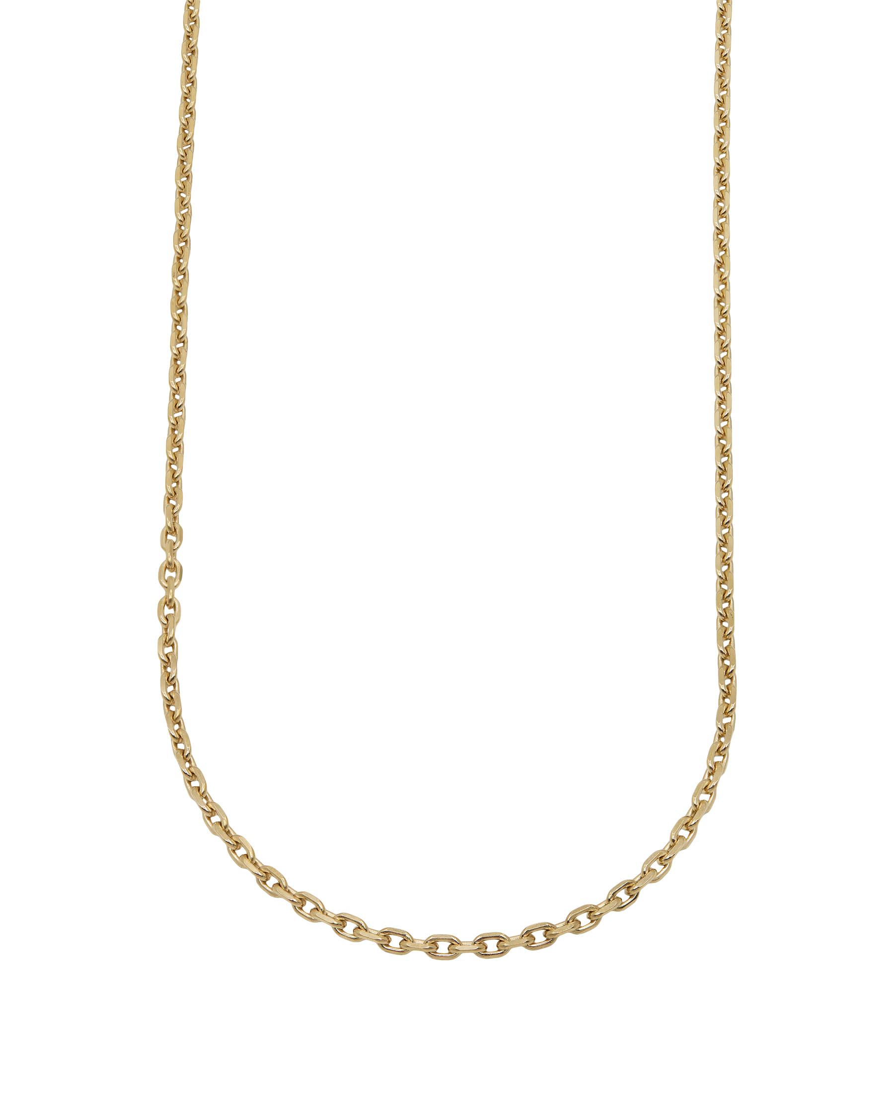 Collana in oro giallo maglia catena-1