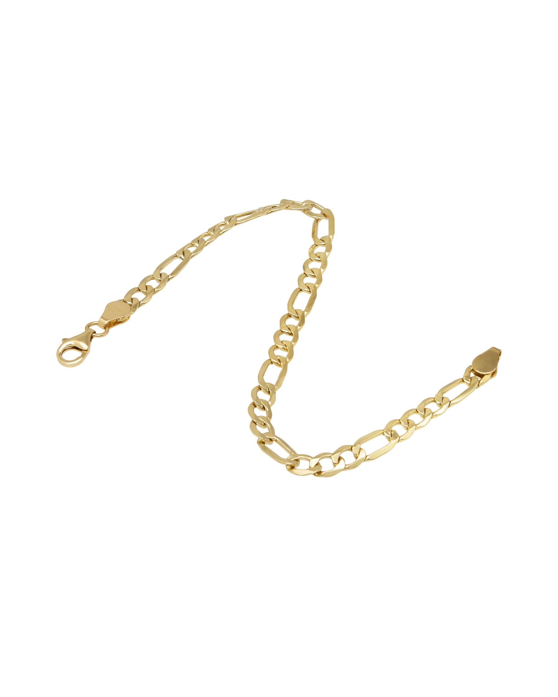 Bracciale maglia 3 più 1 oro giallo 18kt-2