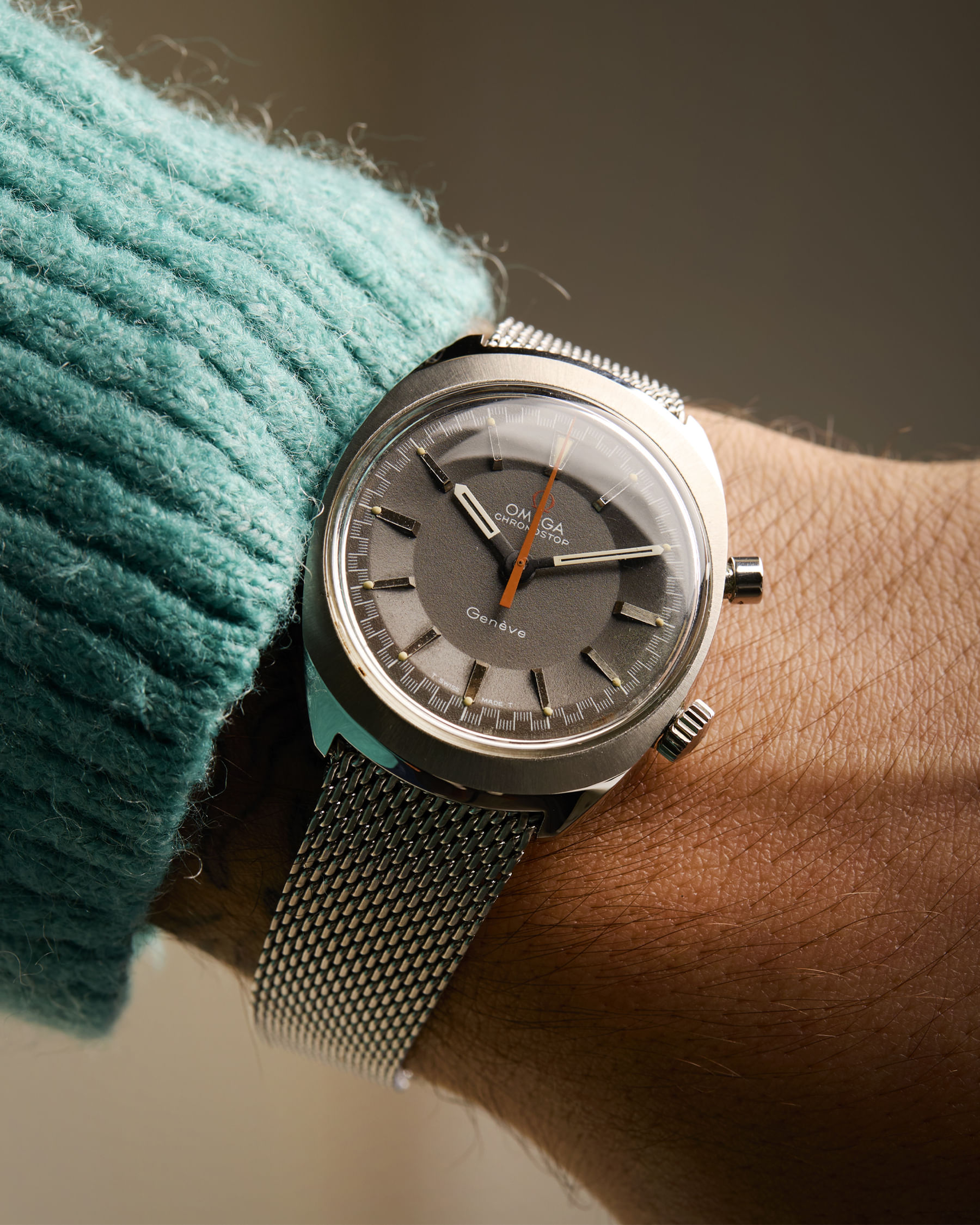 Omega genève chronostop 35 mm ref 145.009-6