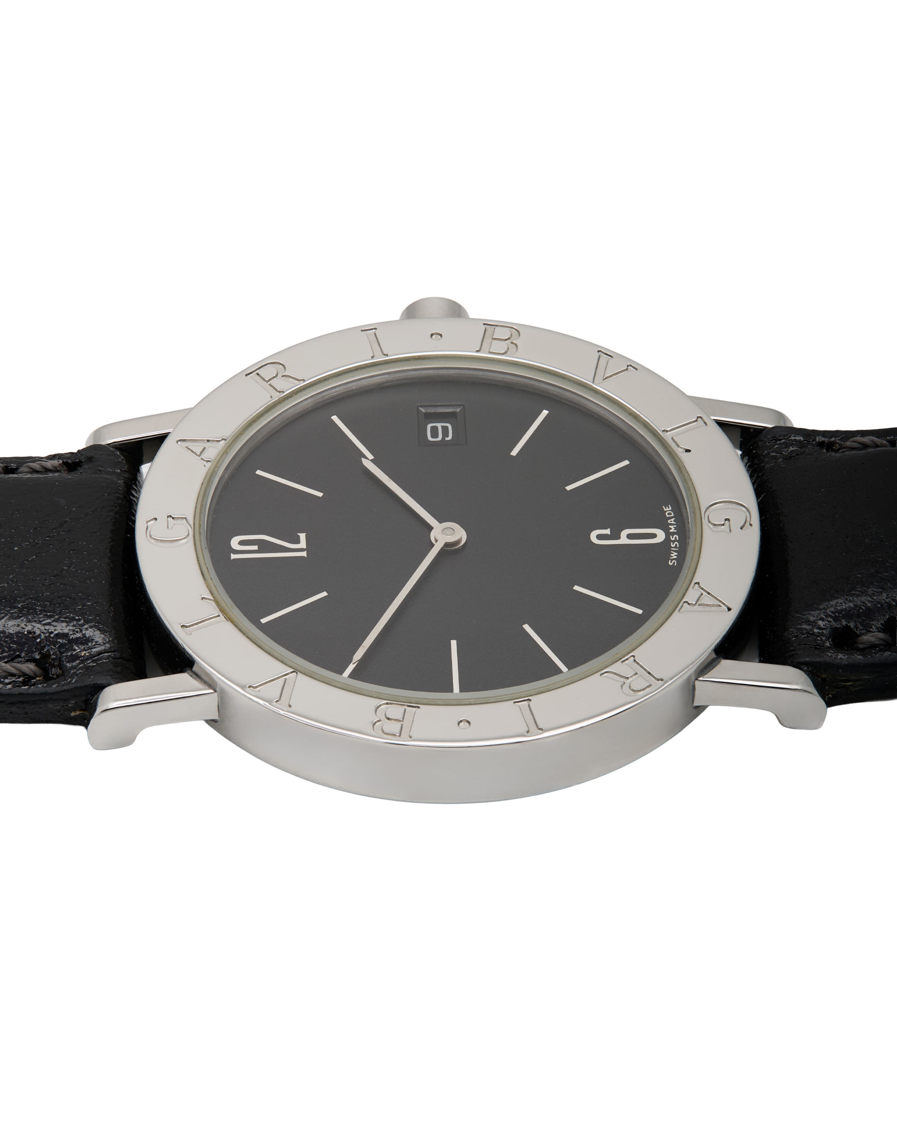 Bulgari bulgari black dial ref bb33sld-2