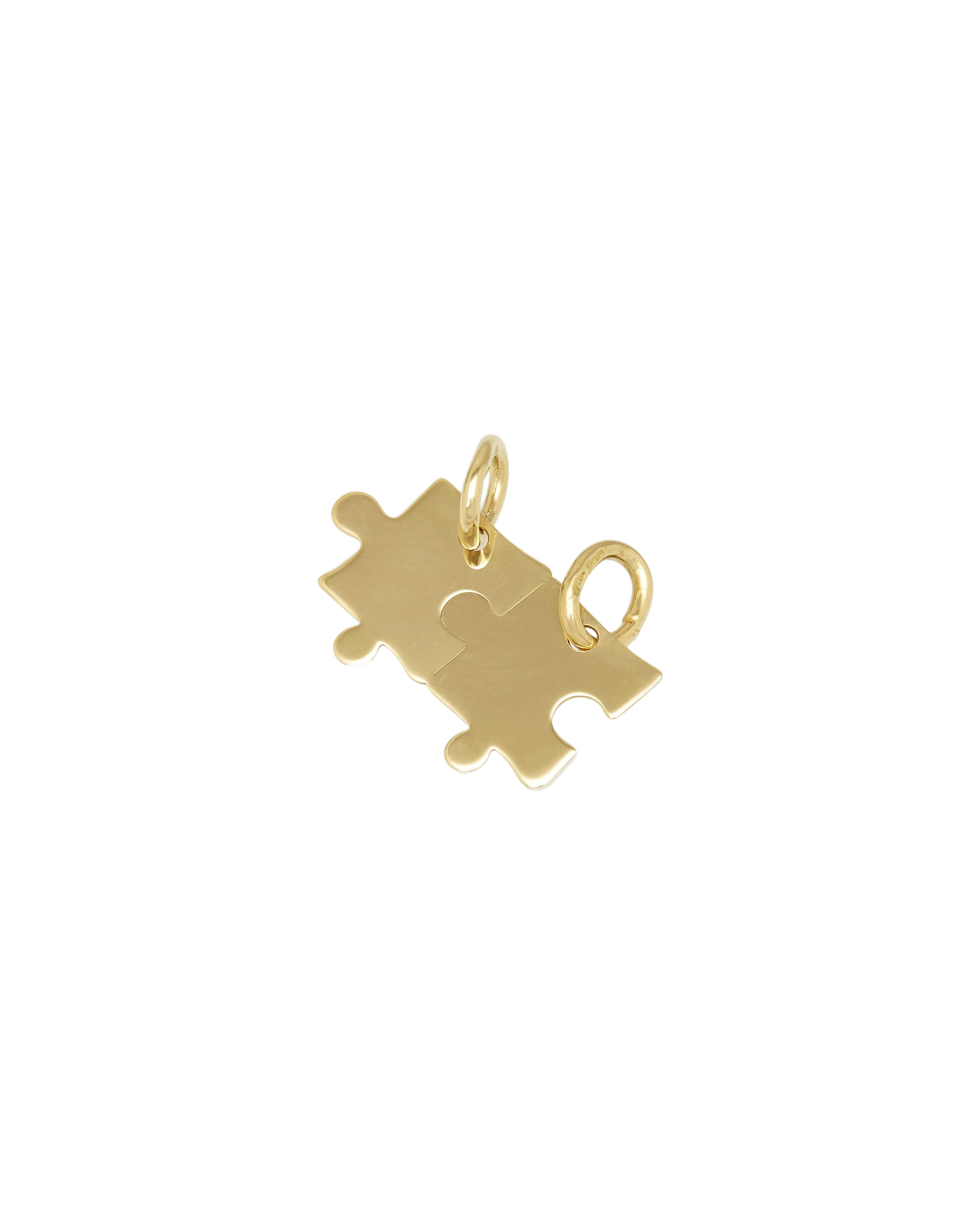 Ciondolo puzzle in oro giallo 18 kt-2