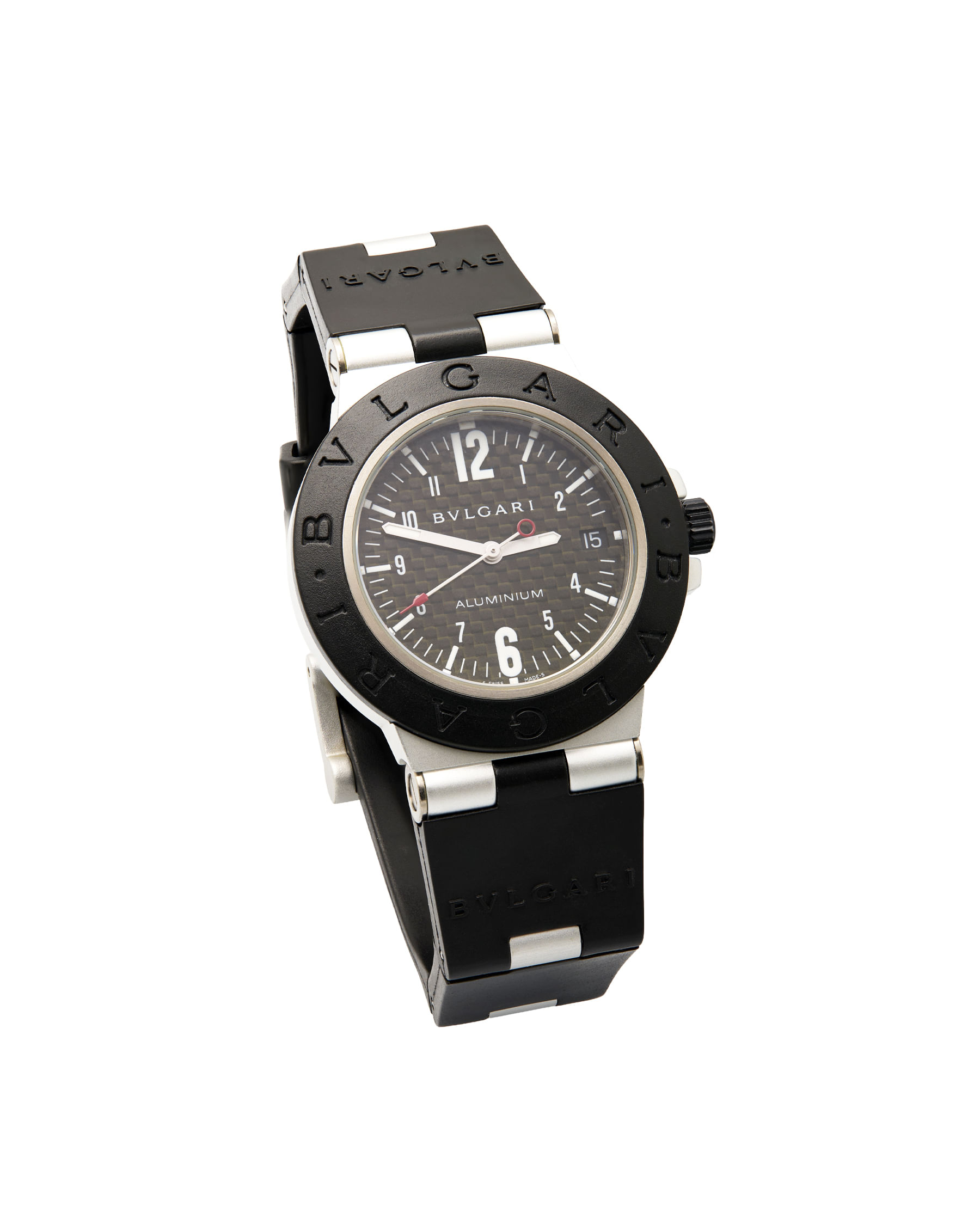 Bulgari diagono alluminum automatic ref al 38 ta-1