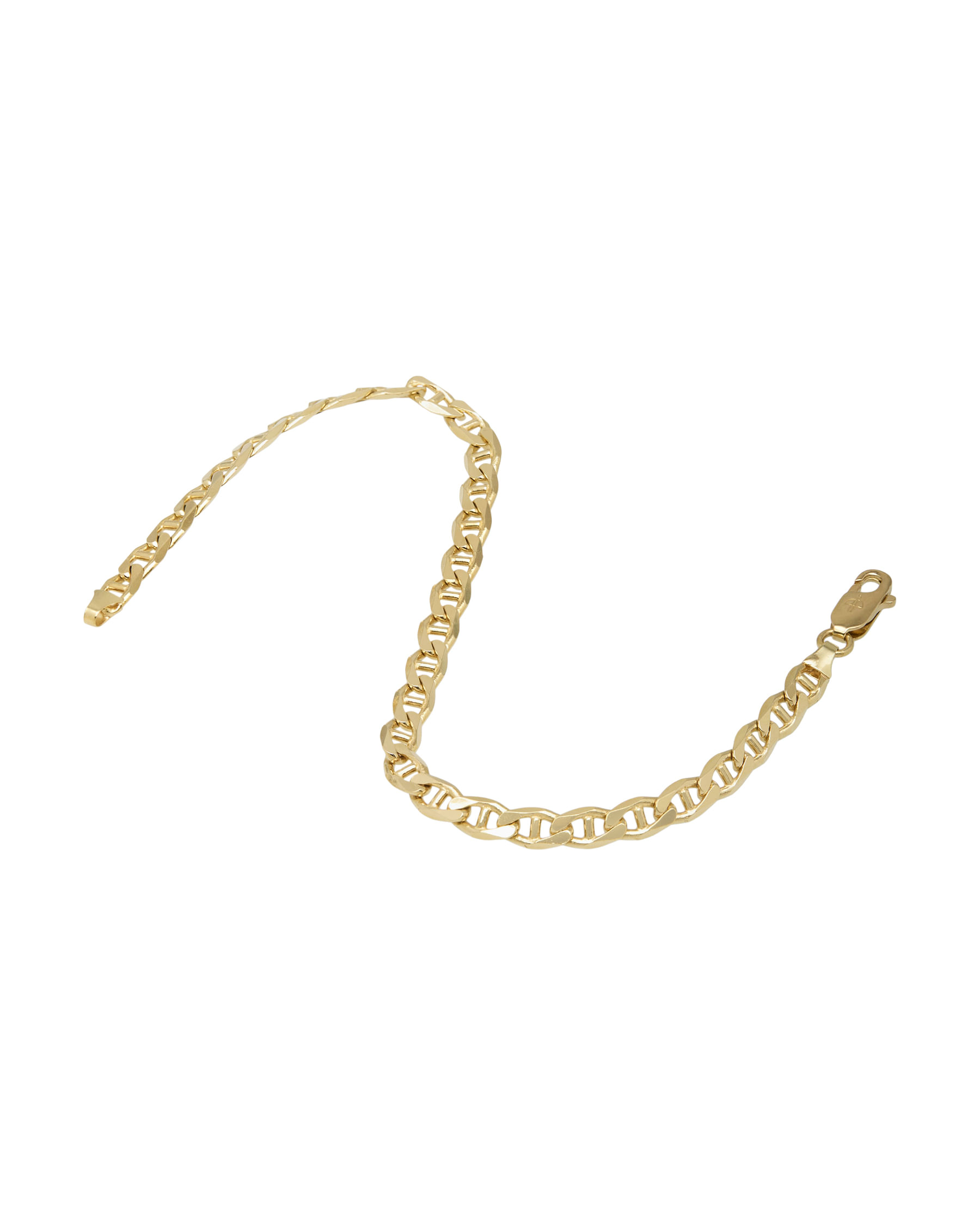 Bracciale maglia marina in oro giallo 18kt-2