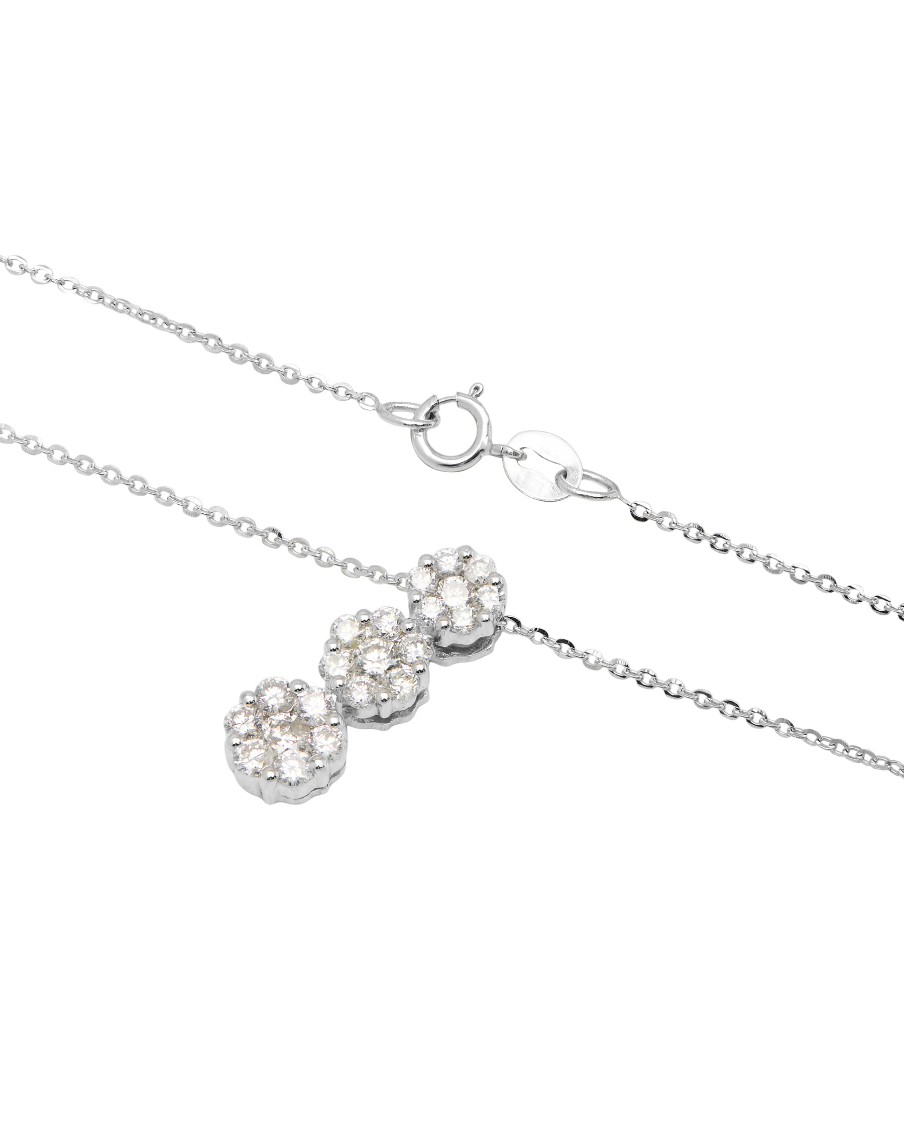 Collana trilogy magic in oro bianco con diamanti-2