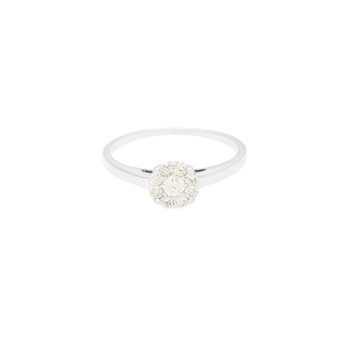 Anello magic fiore in oro bianco con diamanti-1