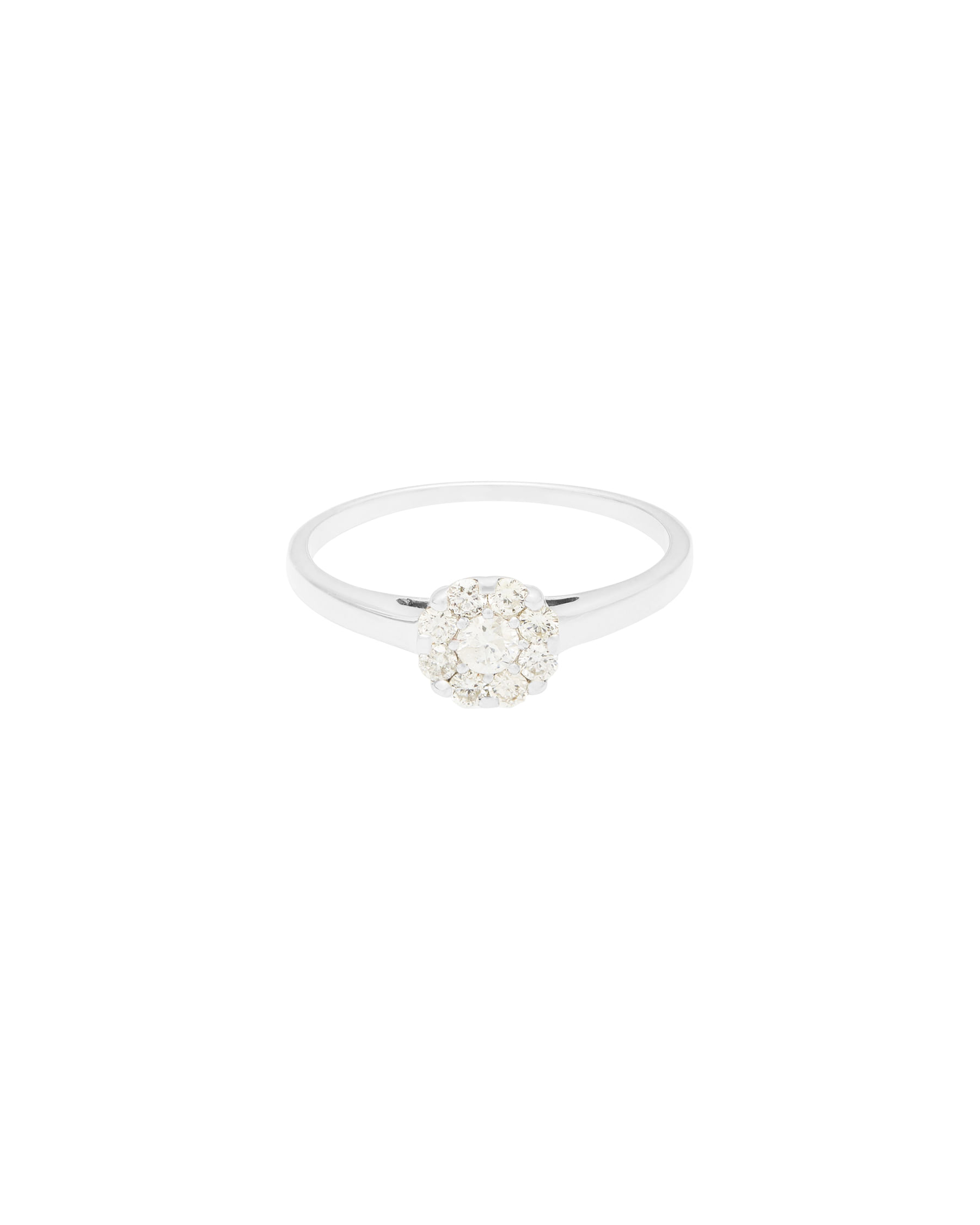 Anello magic fiore in oro bianco con diamanti-1