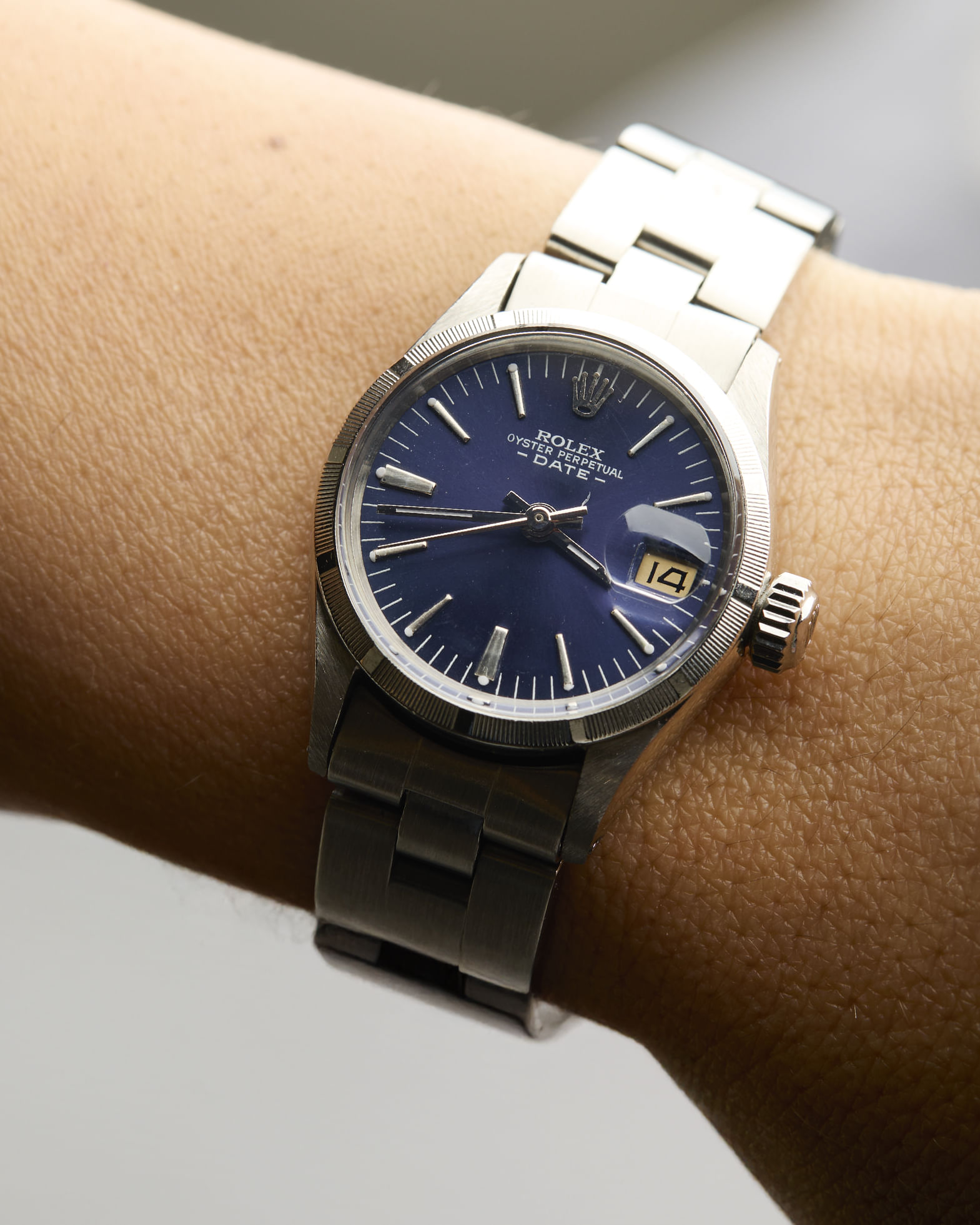 Rolex oyster perpetual lady date 26 mm ref 6519-8