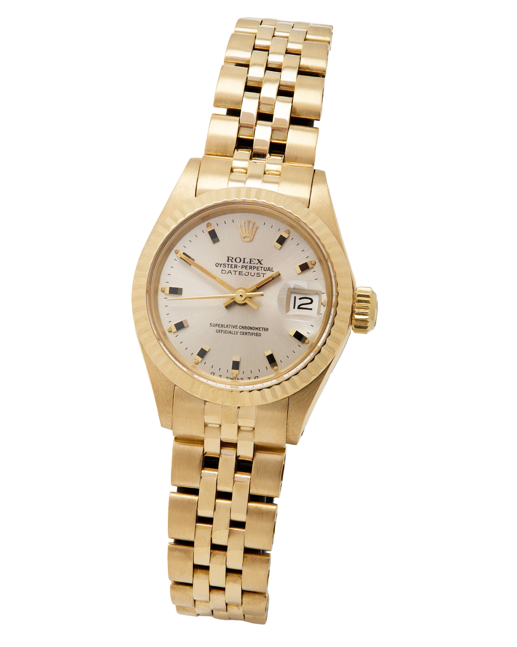 Rolex lady-datejust 26 mm yellow gold jubilee 18 kt ref 6917-1