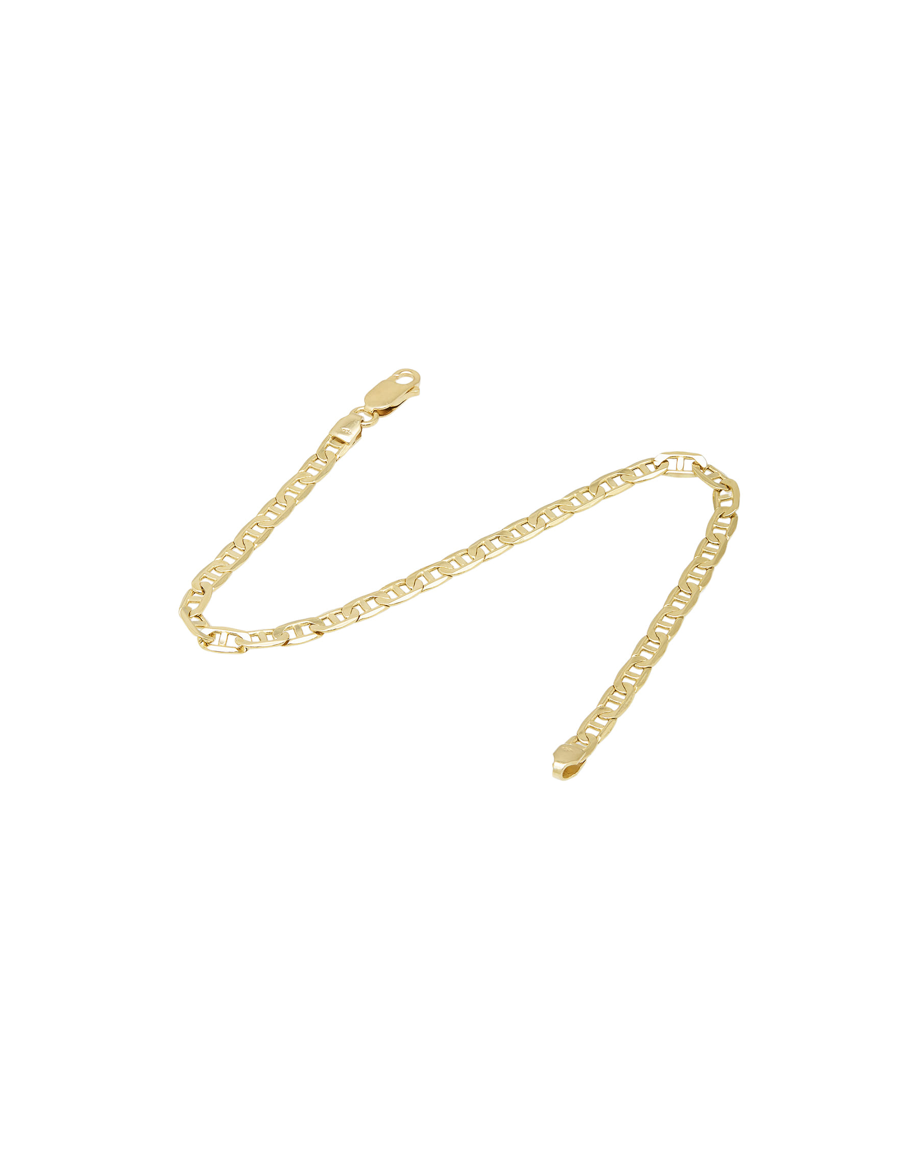 Bracciale oro giallo maglia marinara-2