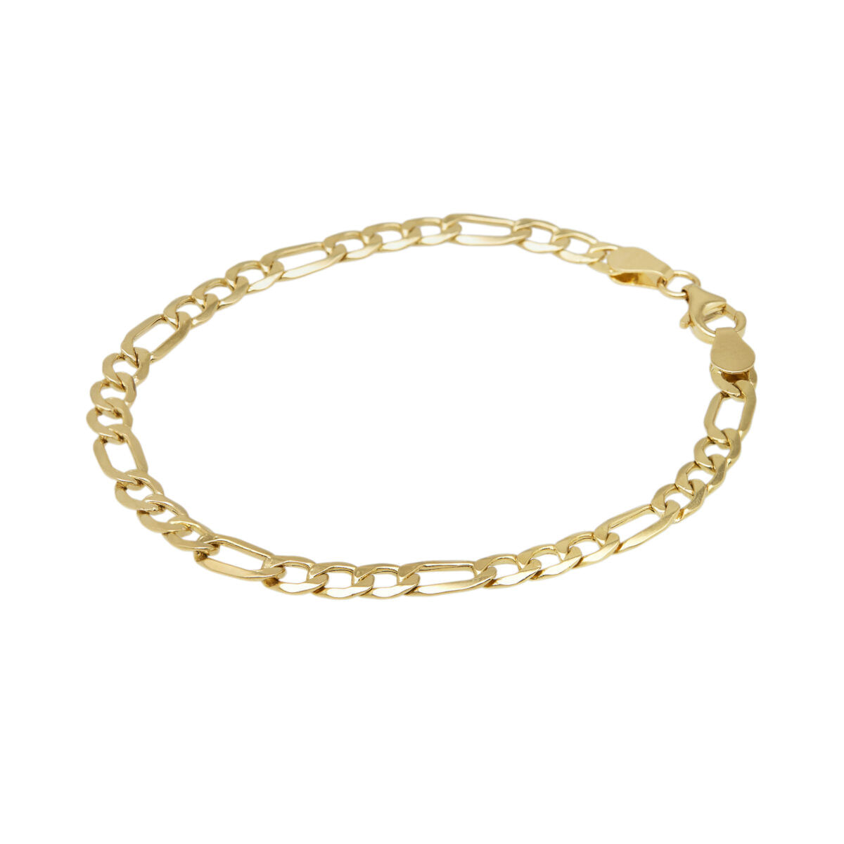 Bracciale maglia 3 più 1 oro giallo 18kt-1