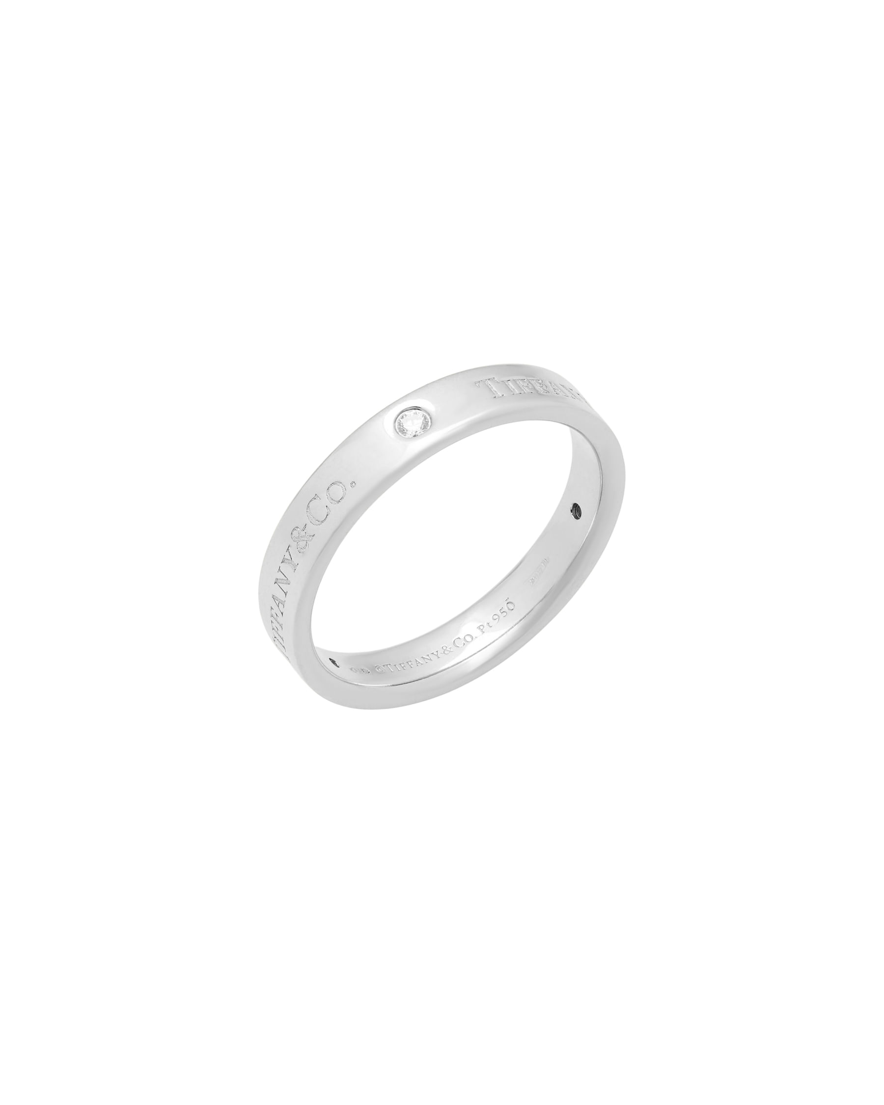 Fede tiffany t&co in platino con diamanti-1