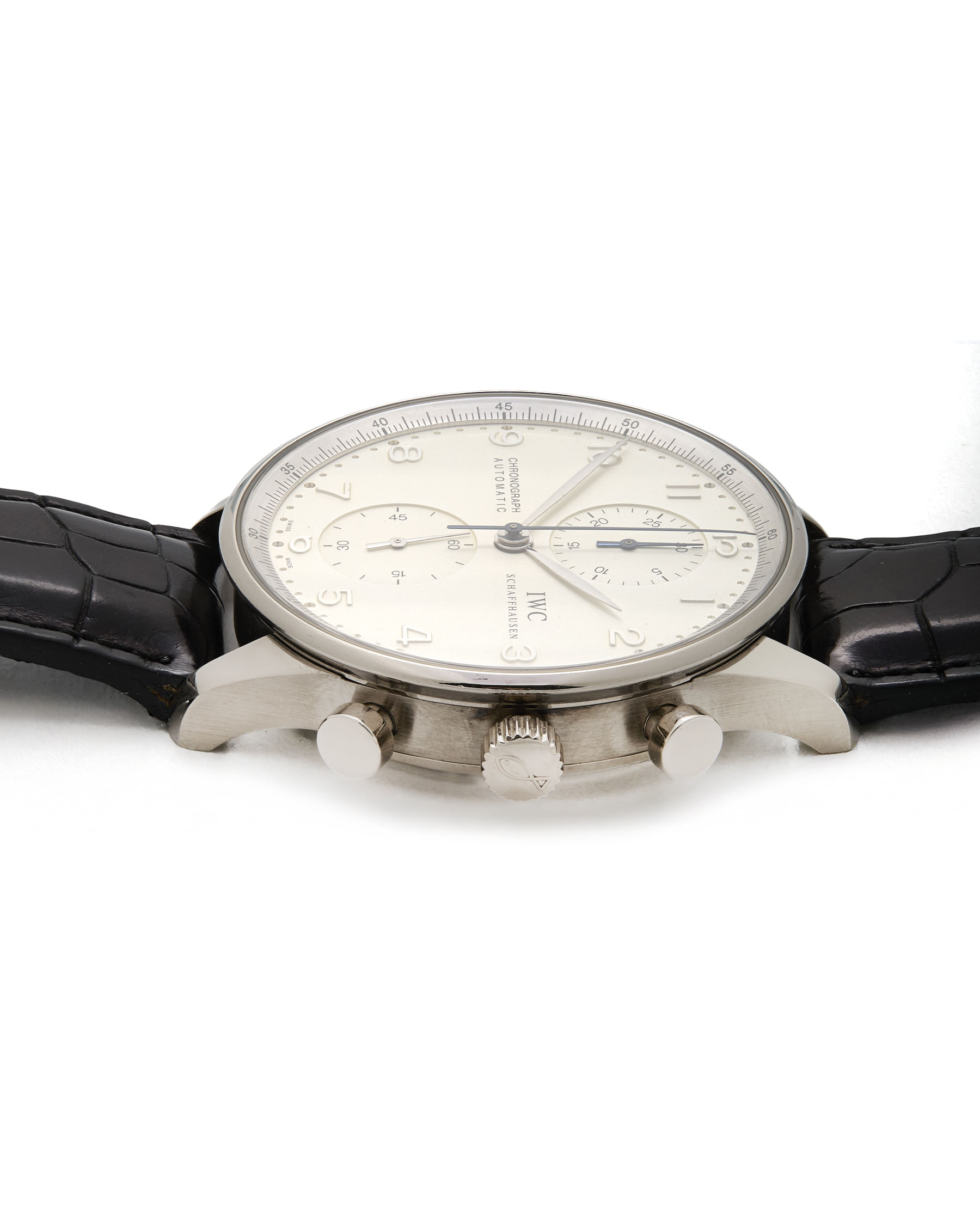 Iwc portuguese chronograph automatic white gold 41 mm ref 3714-8