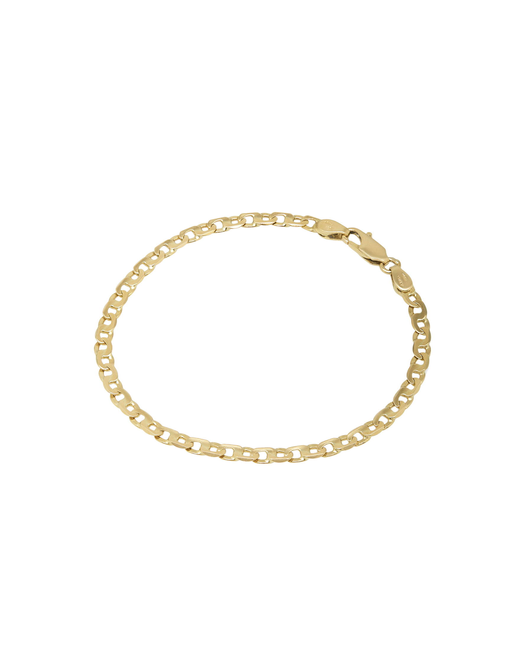Bracciale maglia otto in oro giallo 18kt-1