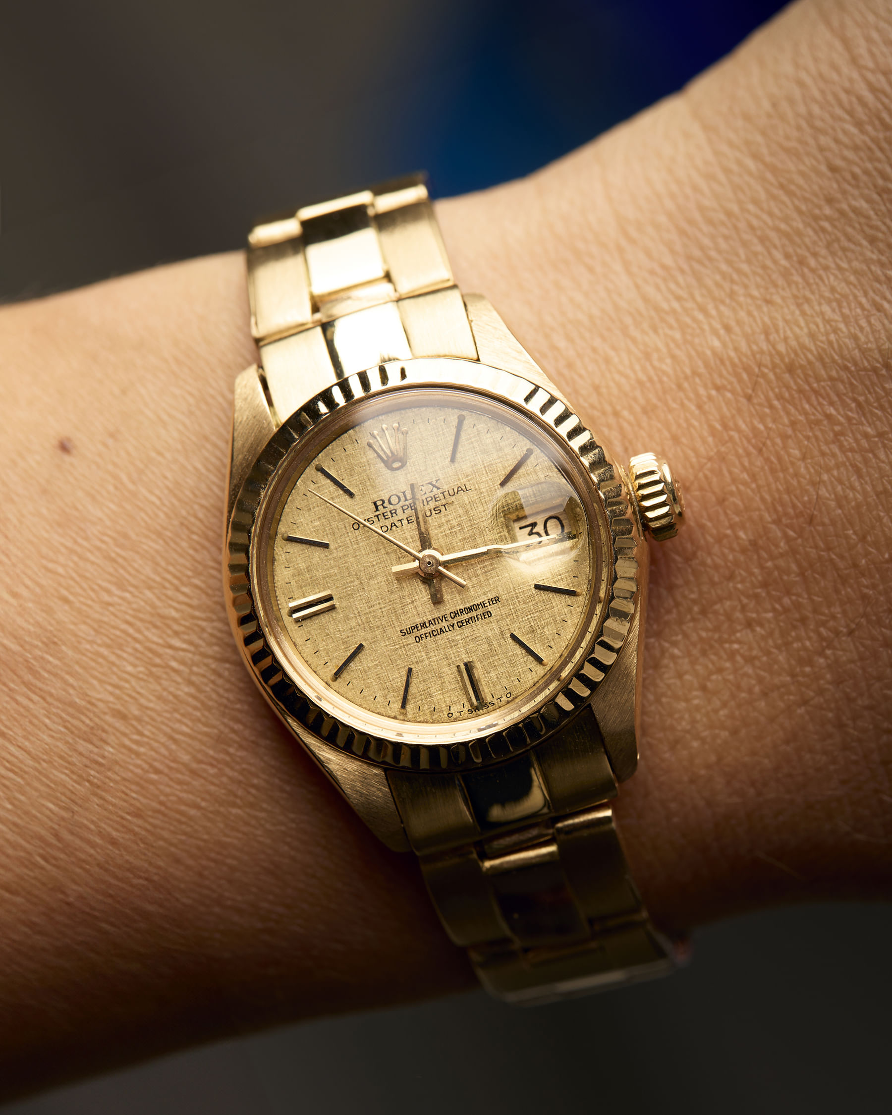 Rolex lady datejust 26mm 18kt ref 6917-6
