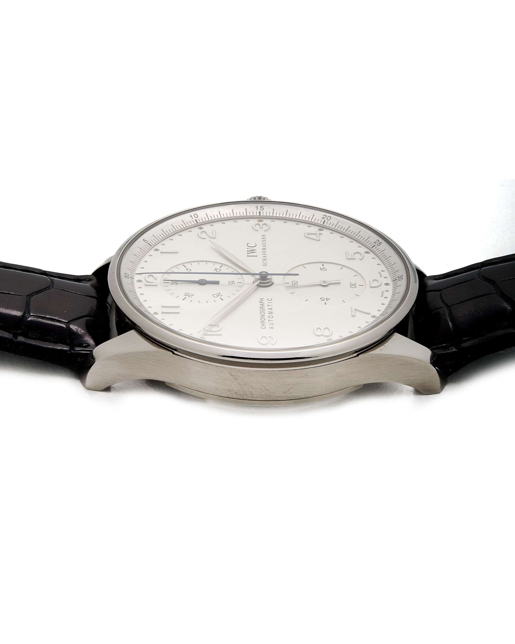 Iwc portuguese chronograph automatic white gold 41 mm ref 3714-7