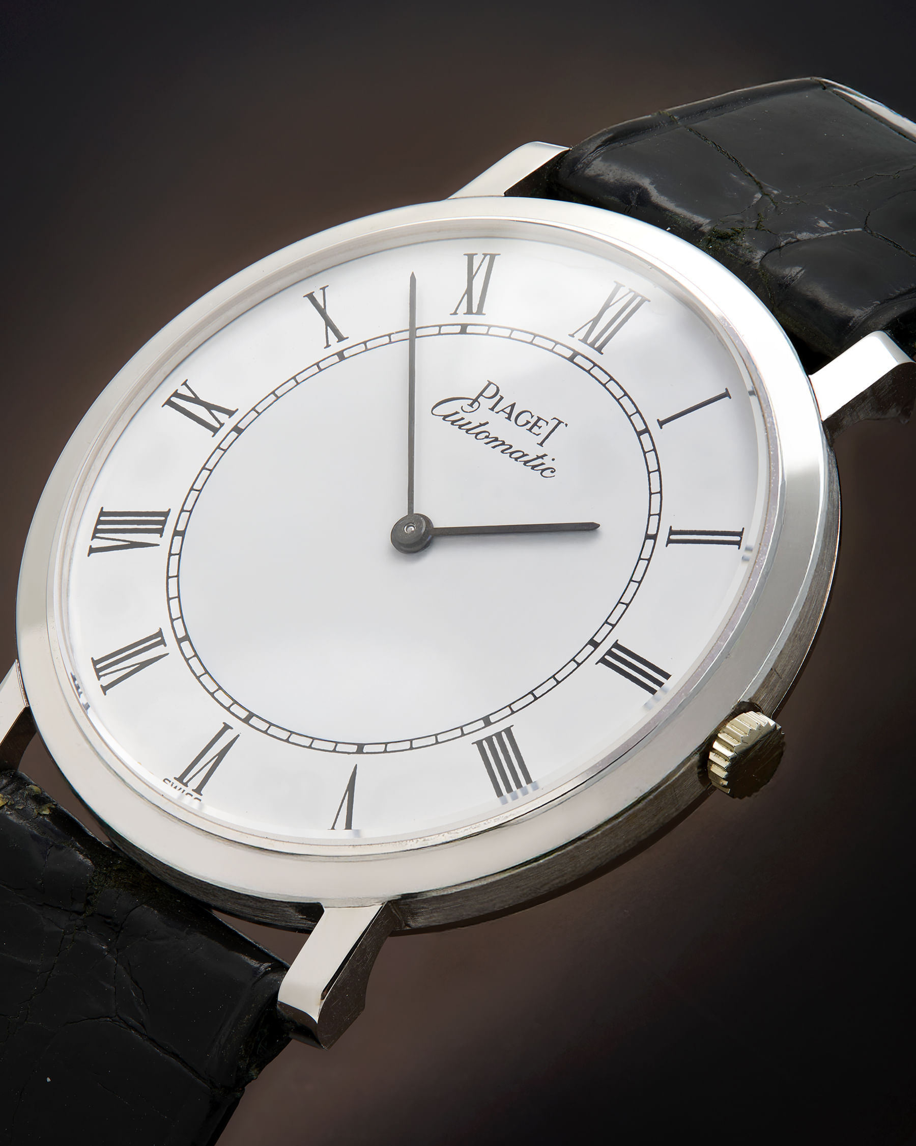 Piaget automatic ultrathin ref 12603 white gold 18kt 32 mm cal. 12p1-3
