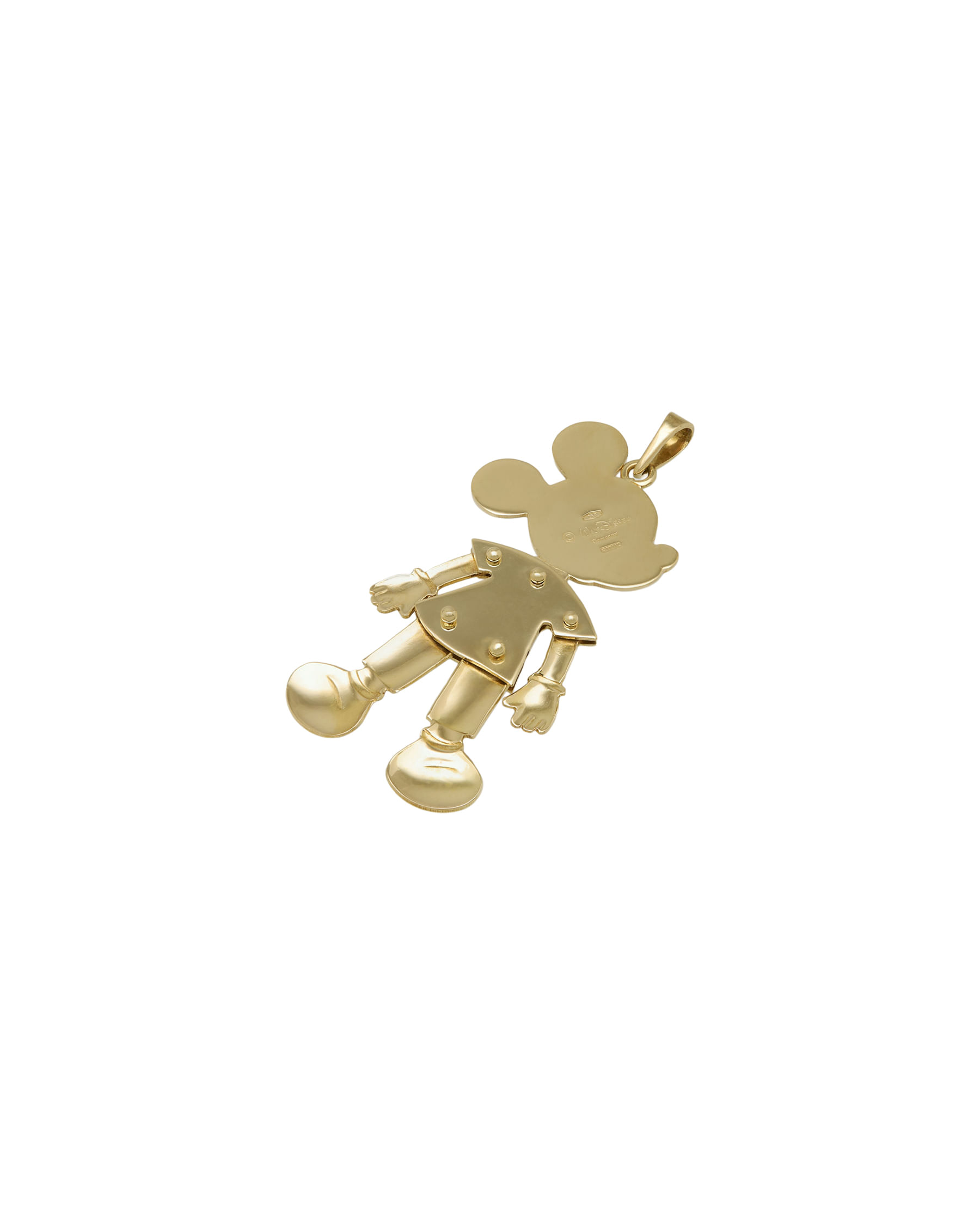 Ciondolo topolino original disney oro giallo-2