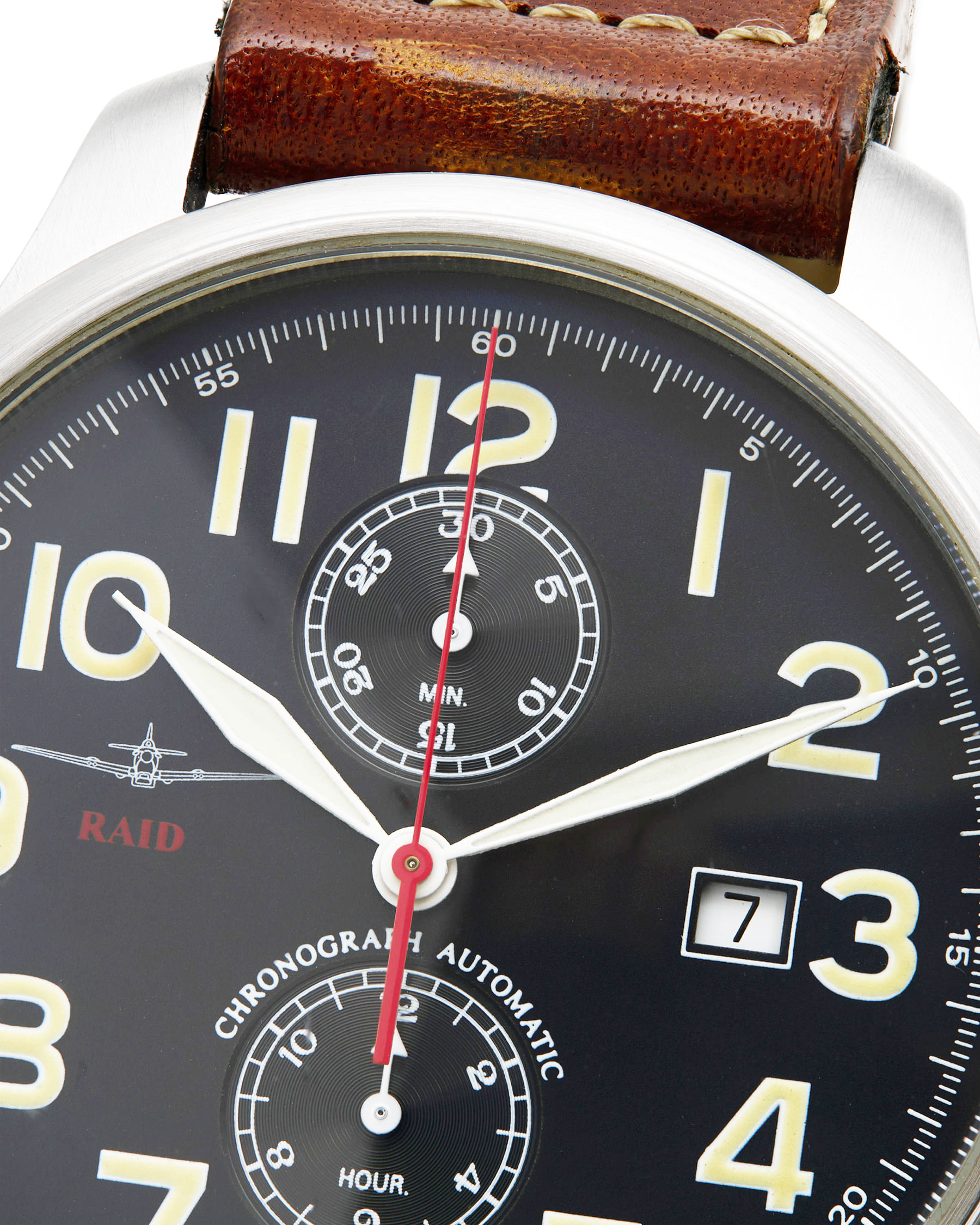 Raid military automatic chronograph ref 775-2-2