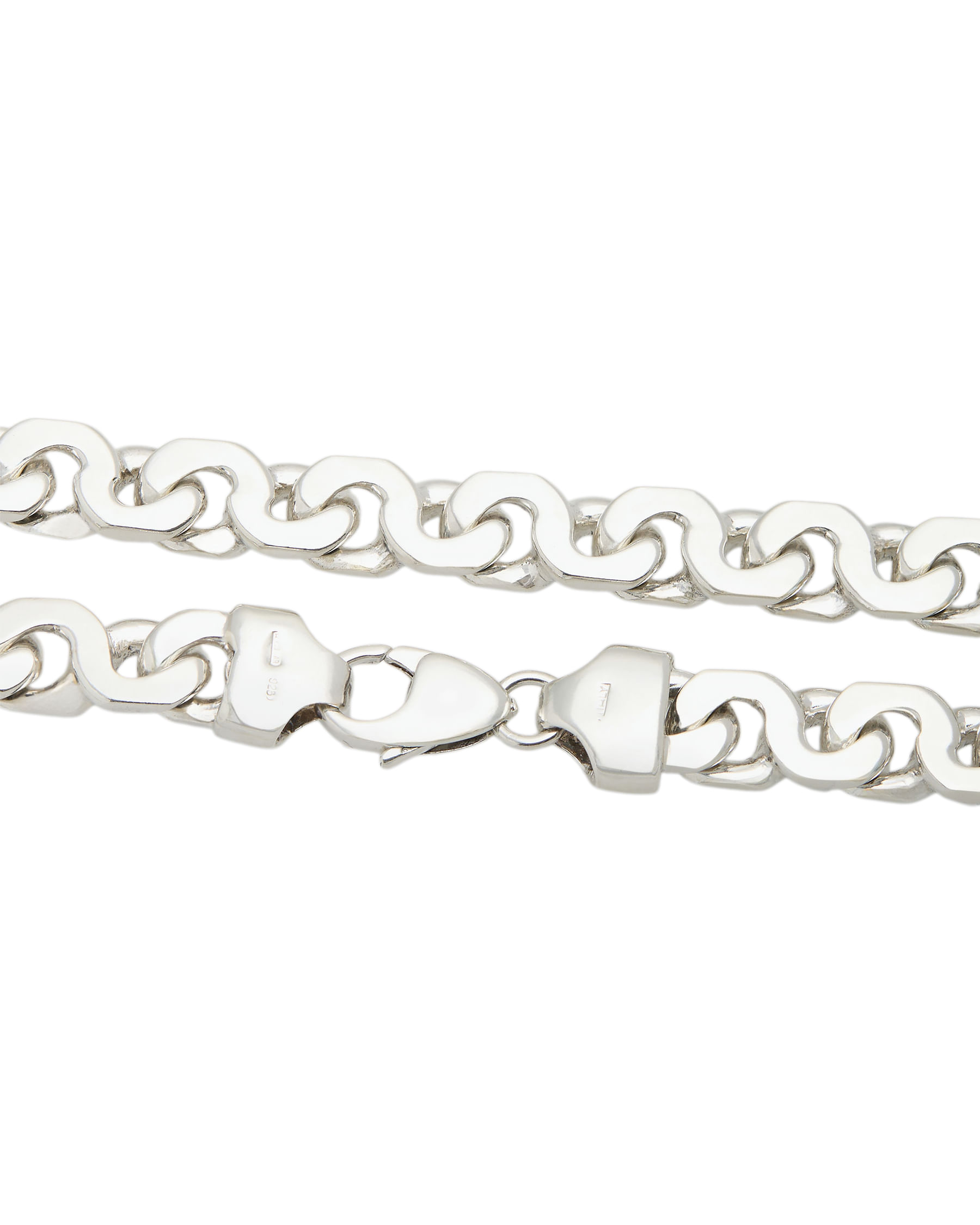 Girocollo maglia otto in argento 925%-2