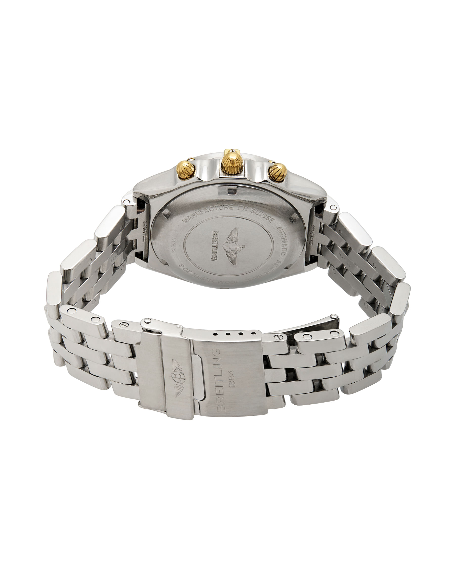 Breitling chronomat grey/blue dial ref b13048-5