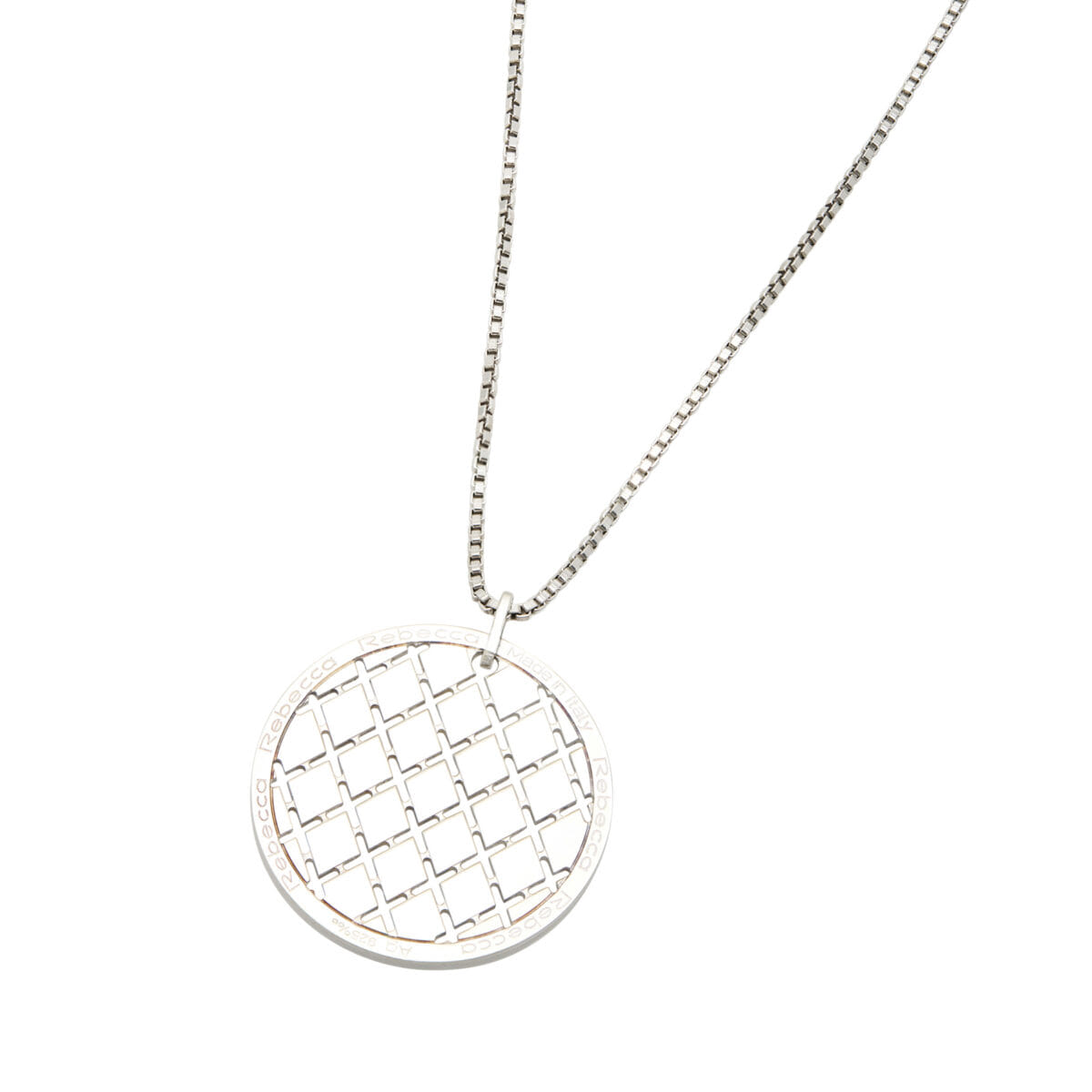 Collana Rebecca con ciondolo in argento 925%