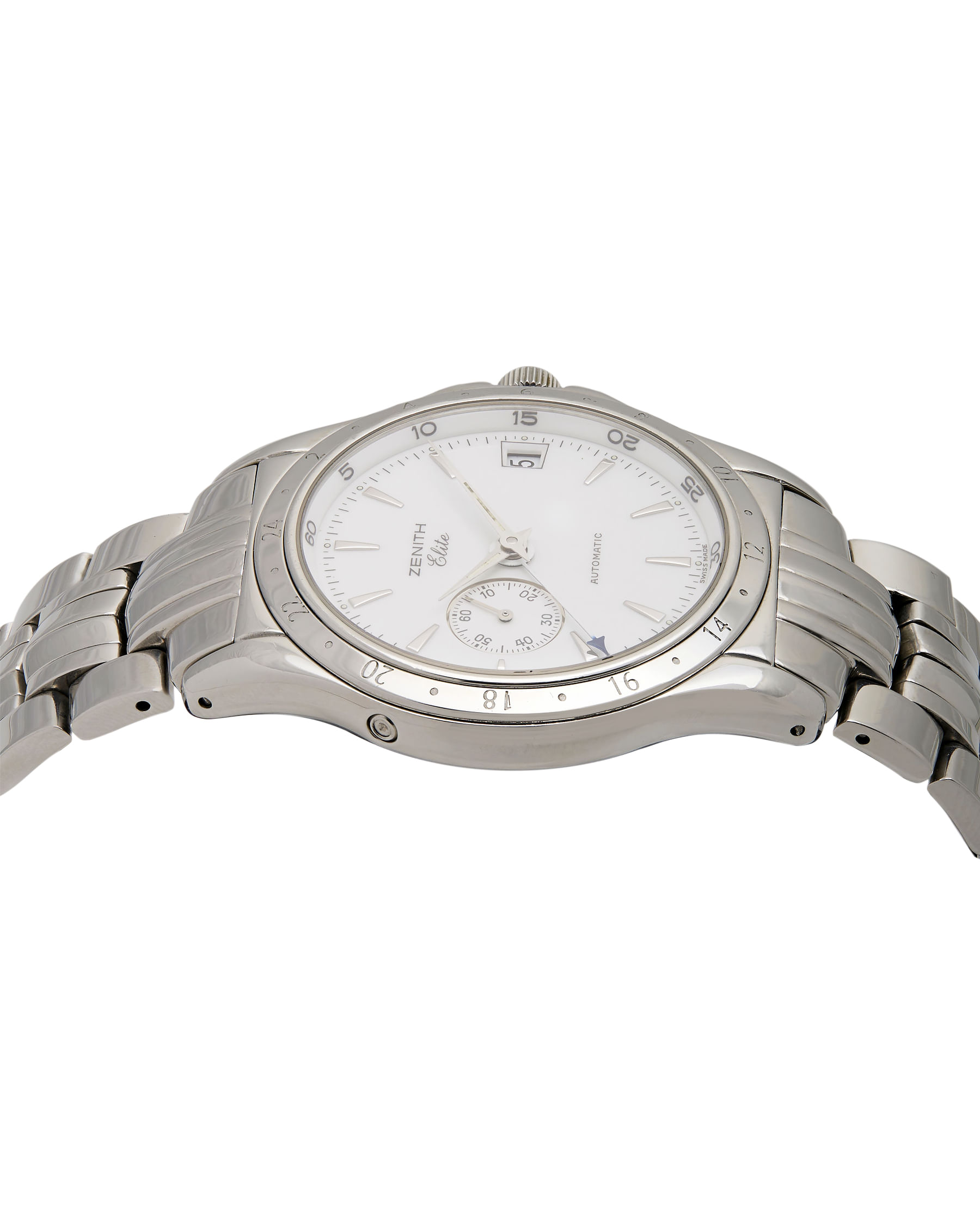 Zenith elite gmt automatic 38 mm ref 90/02.0030.682-3