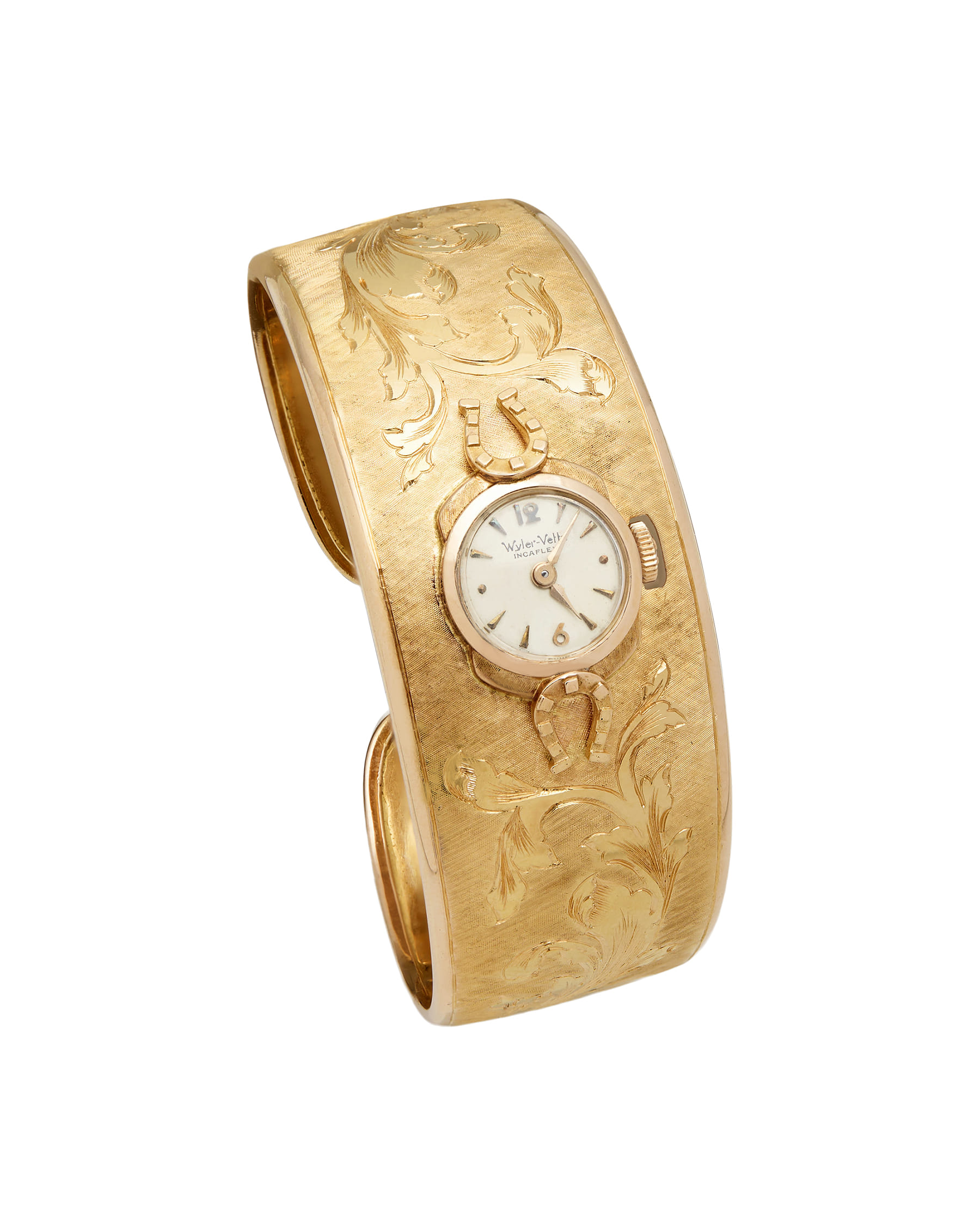 Wyler vetta vintage jewellery watch 18kt manual-1
