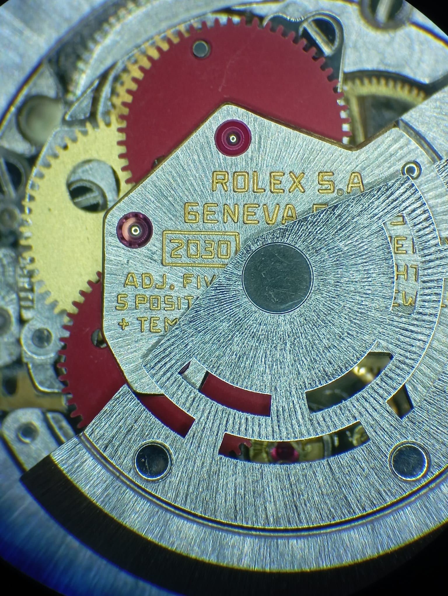 Rolex datejust 31mm oro 18kt ref 6827-7