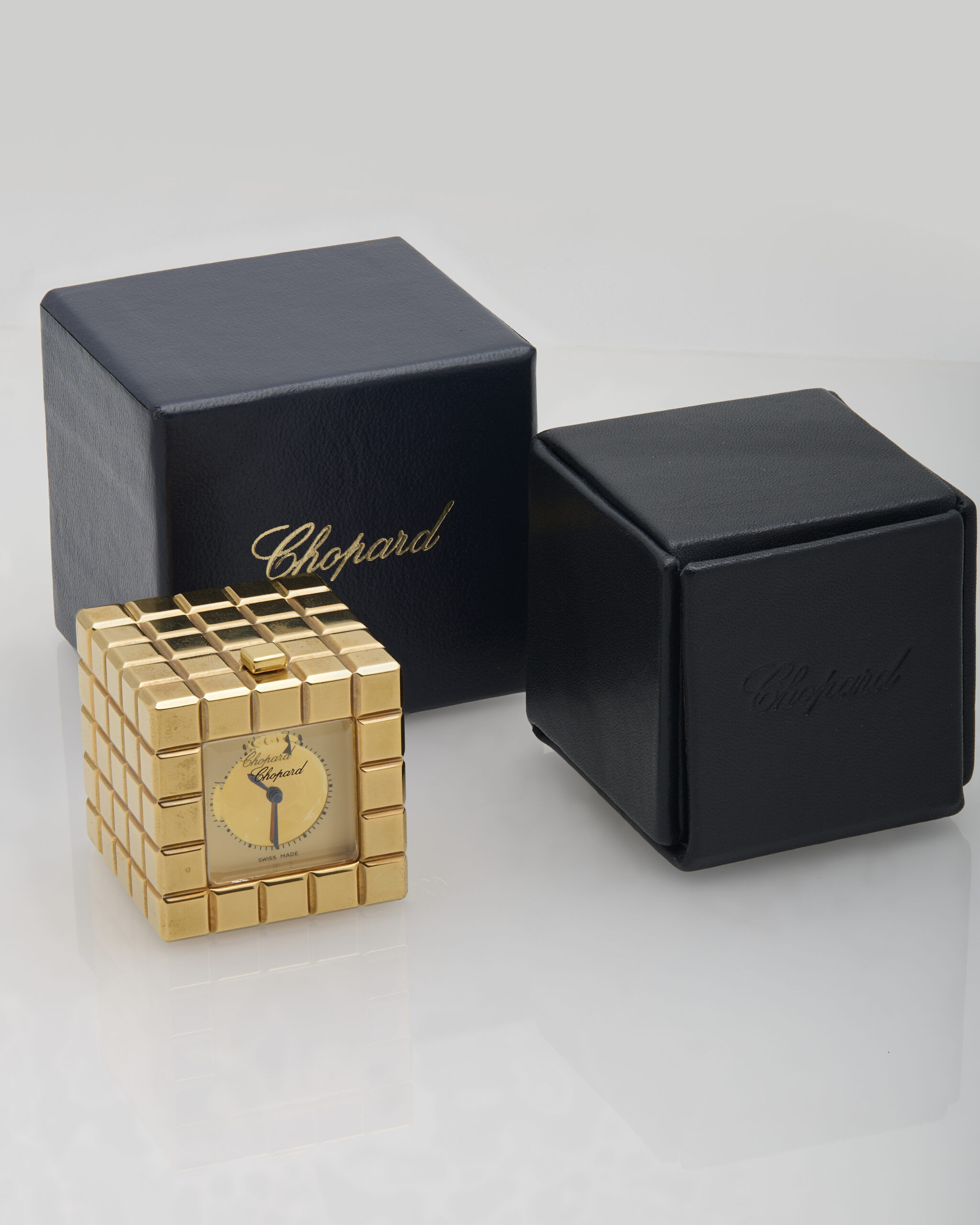 Chopard ice cube table clock ref.51/8898/00-4